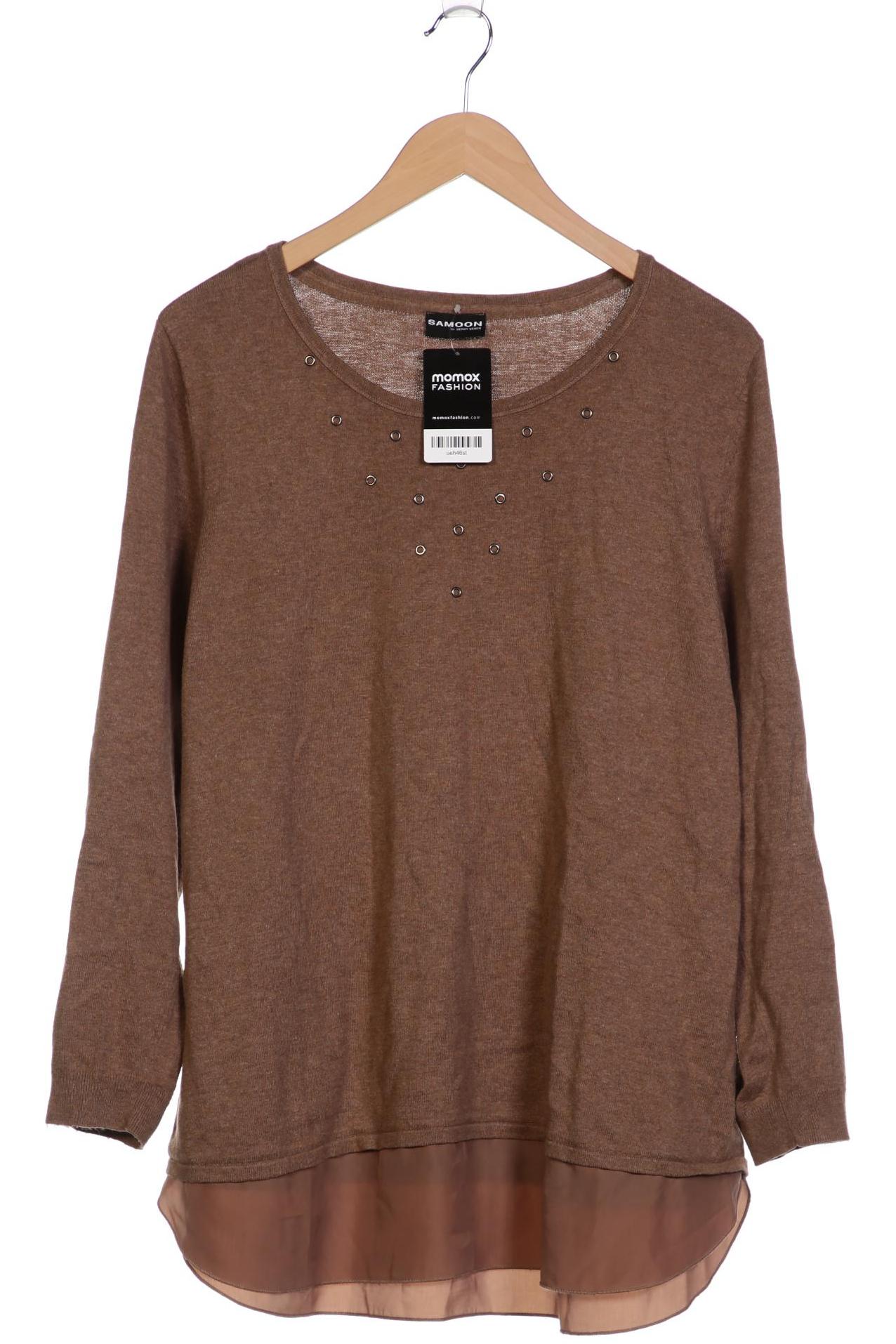 

Samoon by Gerry Weber Damen Pullover, braun, Gr. 46