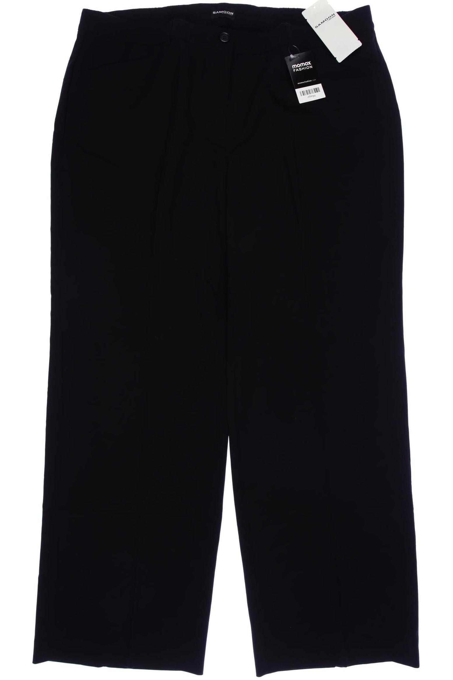 

Samoon by Gerry Weber Damen Stoffhose, schwarz, Gr. 50