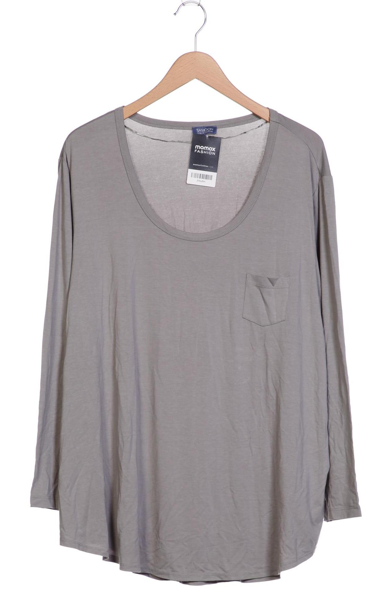 

SAMOON by Gerry Weber Damen Langarmshirt, grau