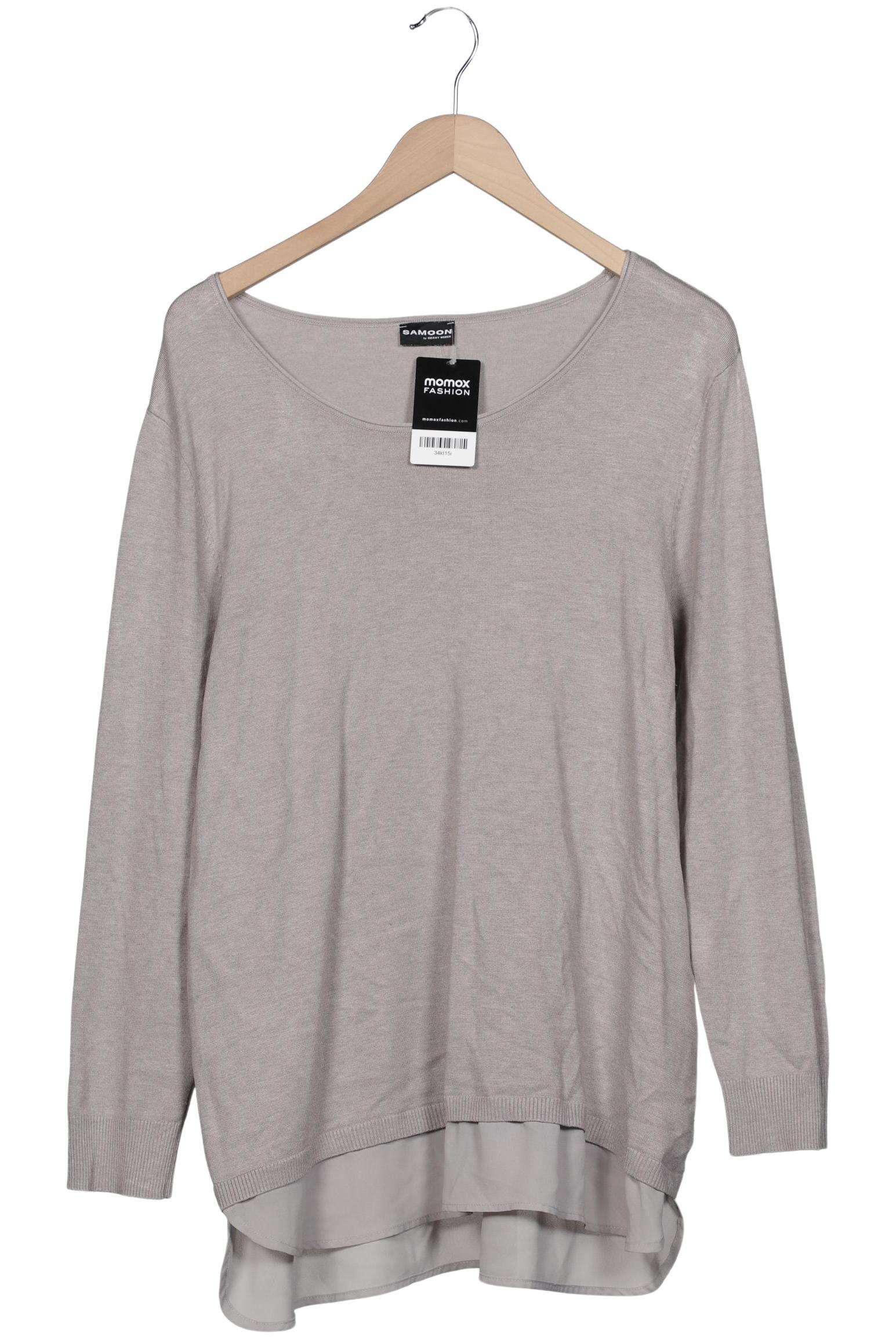

Samoon by Gerry Weber Damen Pullover, grau, Gr. 44