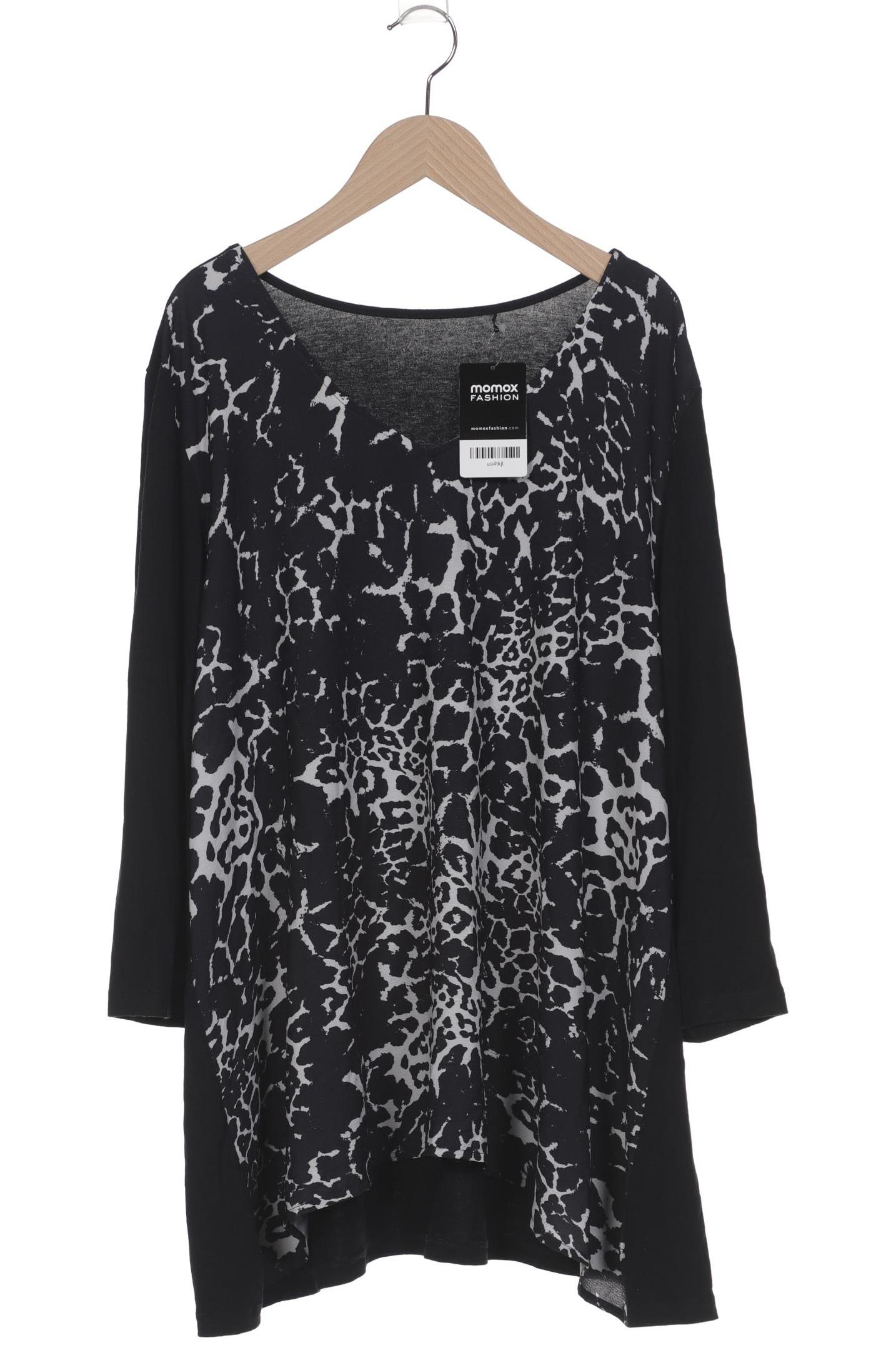 

Samoon by Gerry Weber Damen Langarmshirt, schwarz, Gr. 46