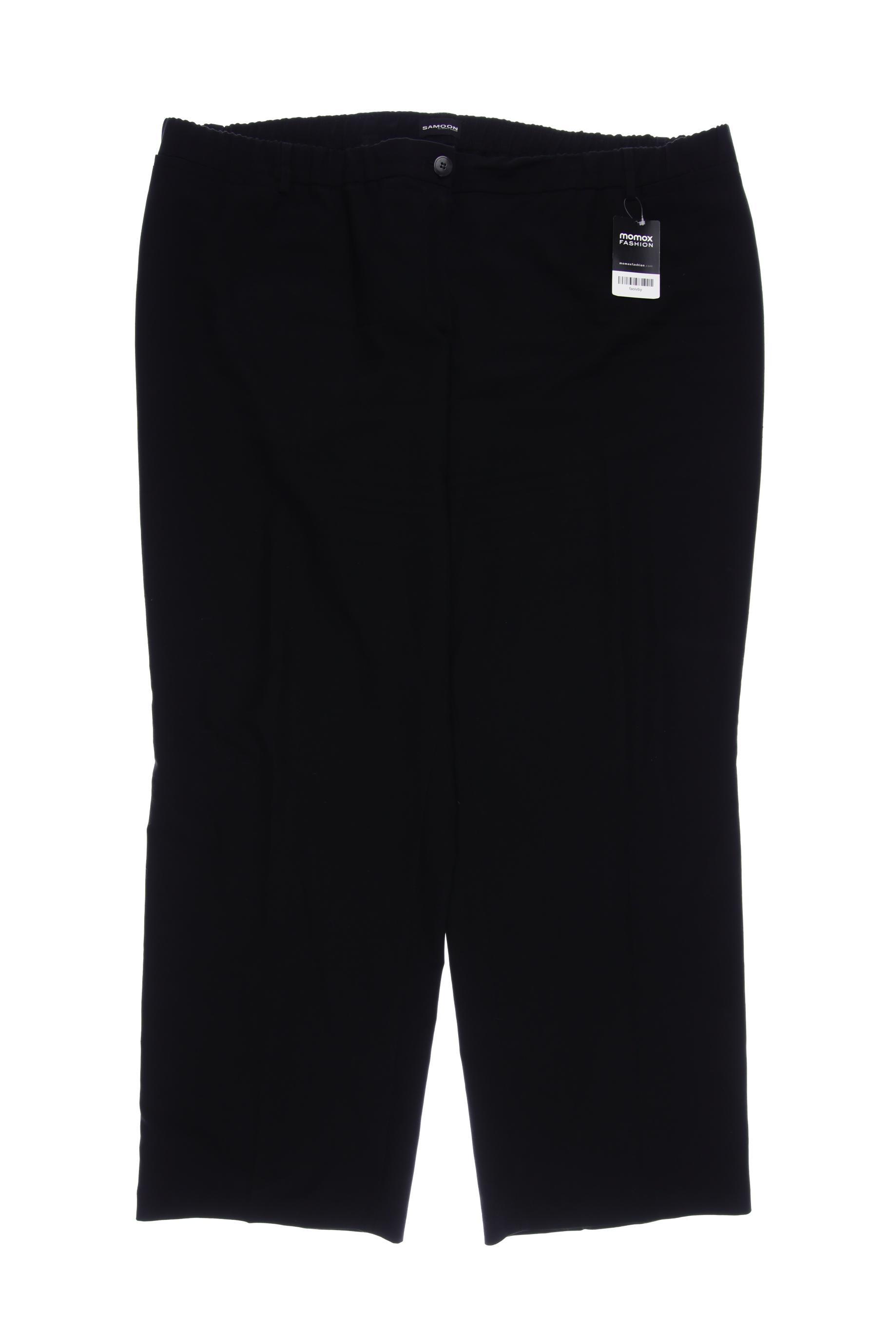 

Samoon by Gerry Weber Damen Stoffhose, schwarz, Gr. 54