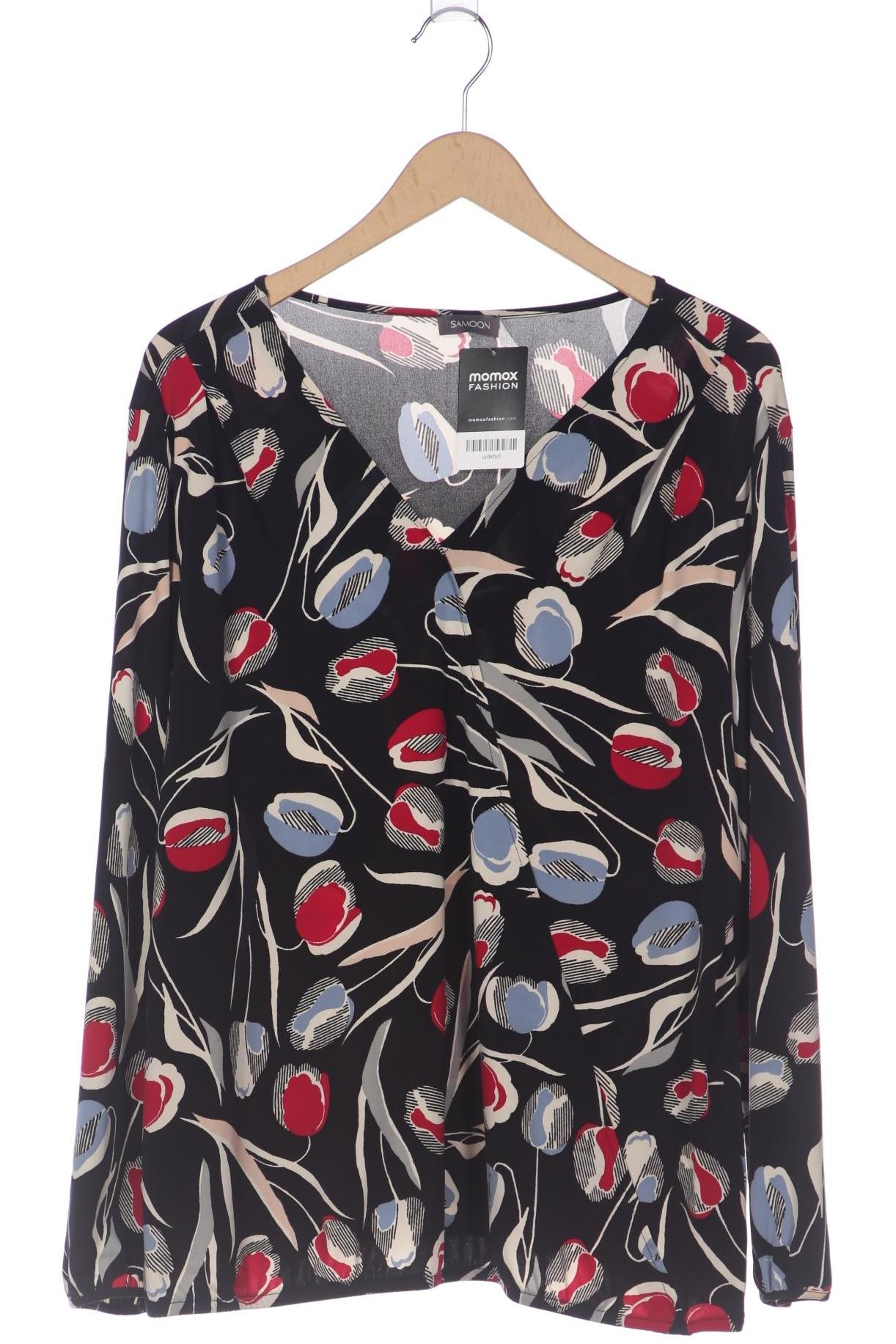 

Samoon by Gerry Weber Damen Langarmshirt, schwarz, Gr. 44