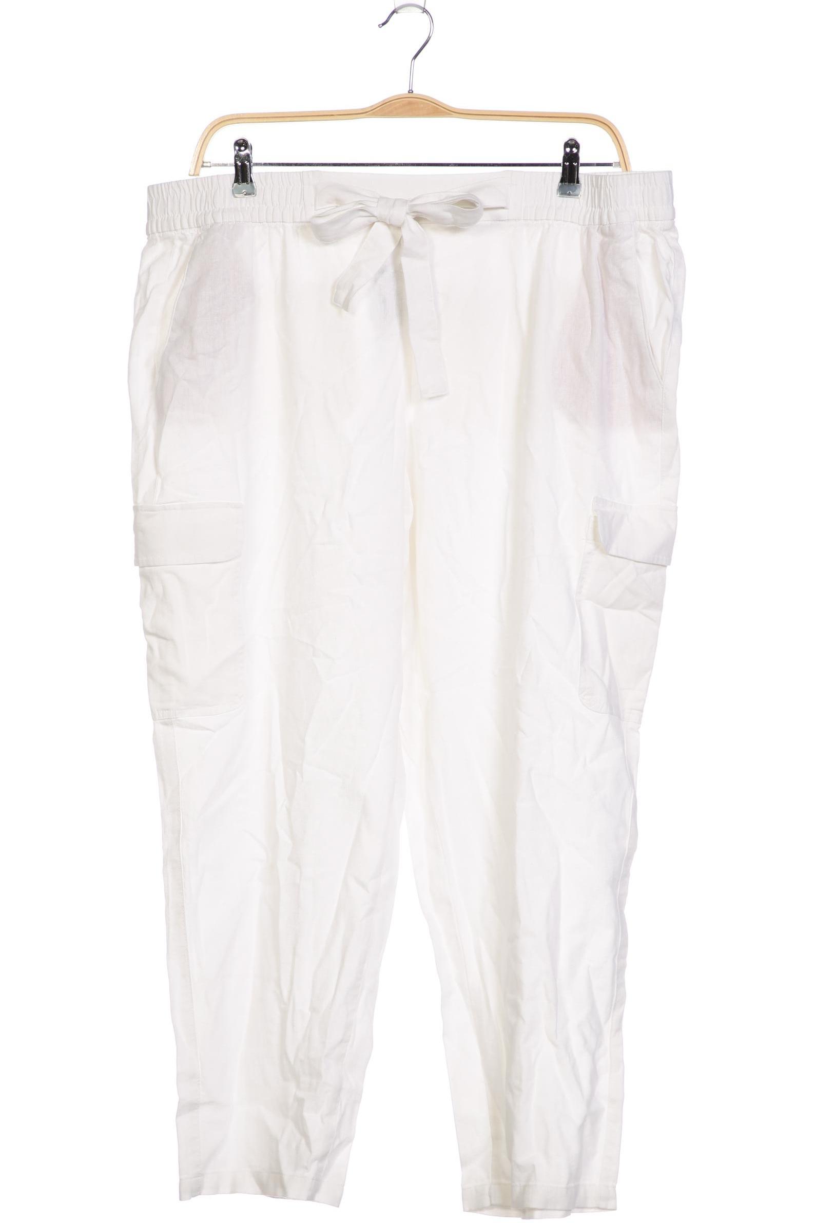 

Samoon by Gerry Weber Damen Stoffhose, weiß, Gr. 48