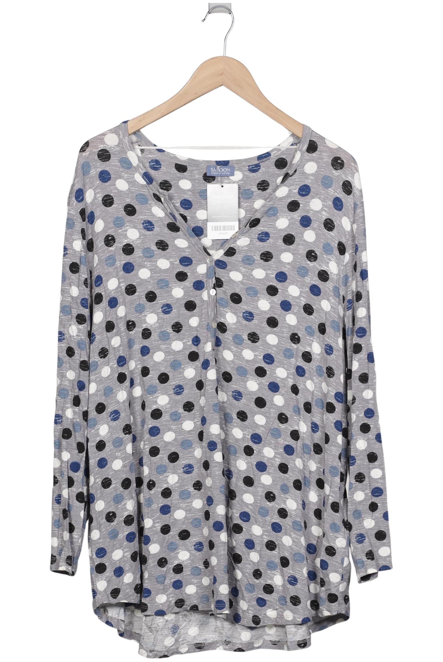 

Samoon by Gerry Weber Damen Langarmshirt, mehrfarbig, Gr. 52