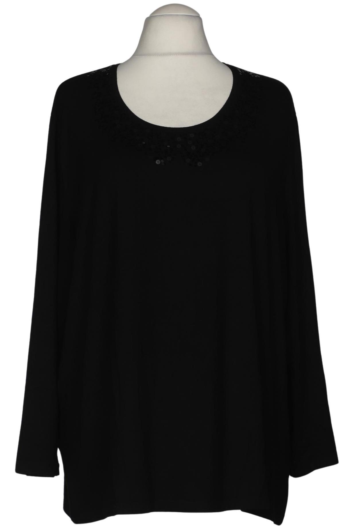 

Samoon by Gerry Weber Damen Langarmshirt, schwarz, Gr. 54