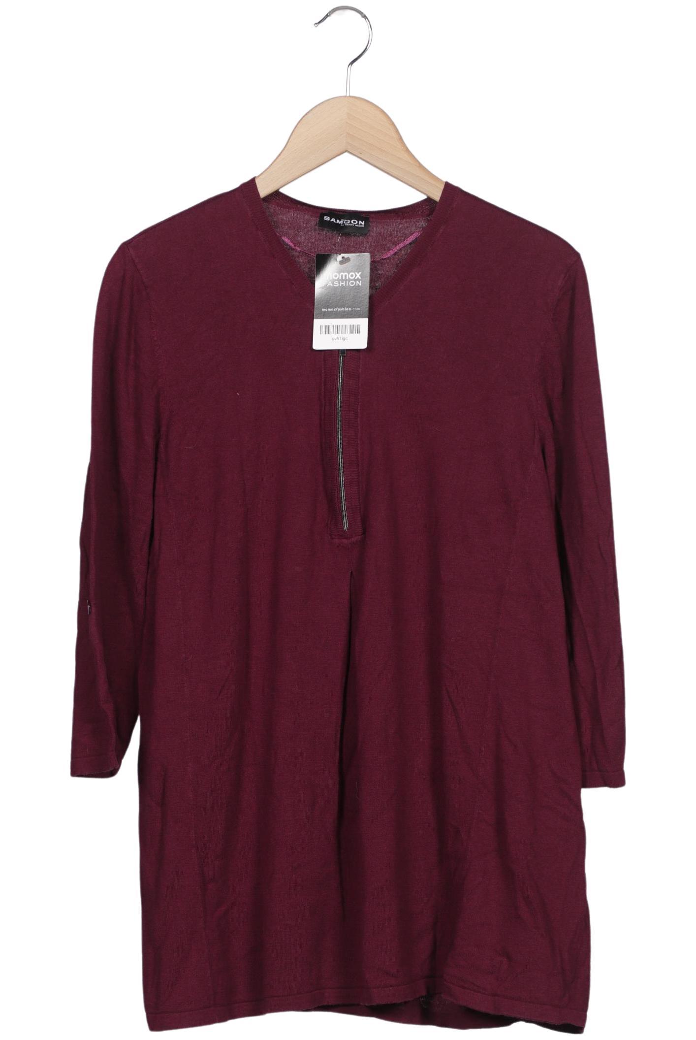 

Samoon by Gerry Weber Damen Pullover, bordeaux, Gr. 46