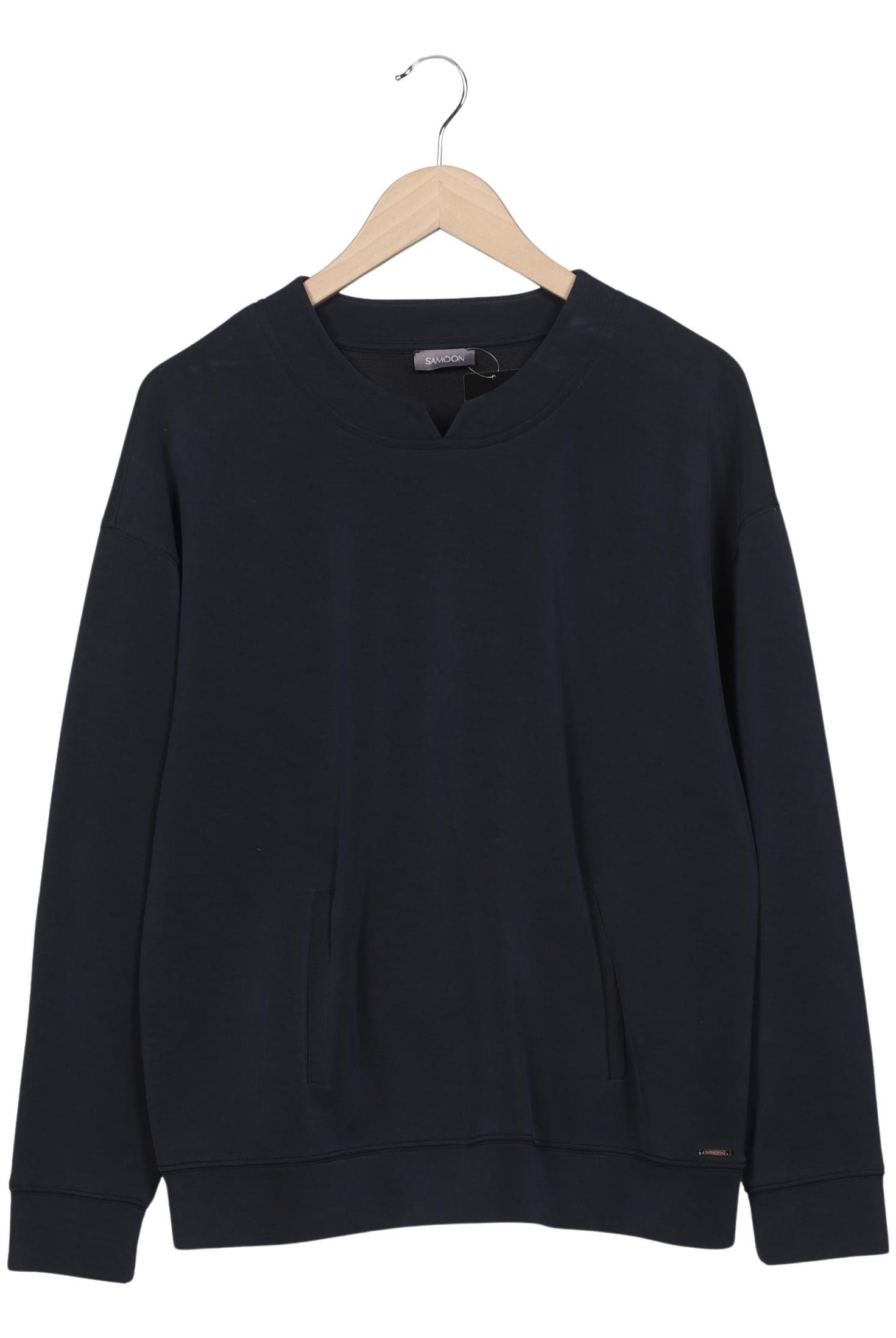 

Samoon by Gerry Weber Damen Sweatshirt, marineblau, Gr. 44