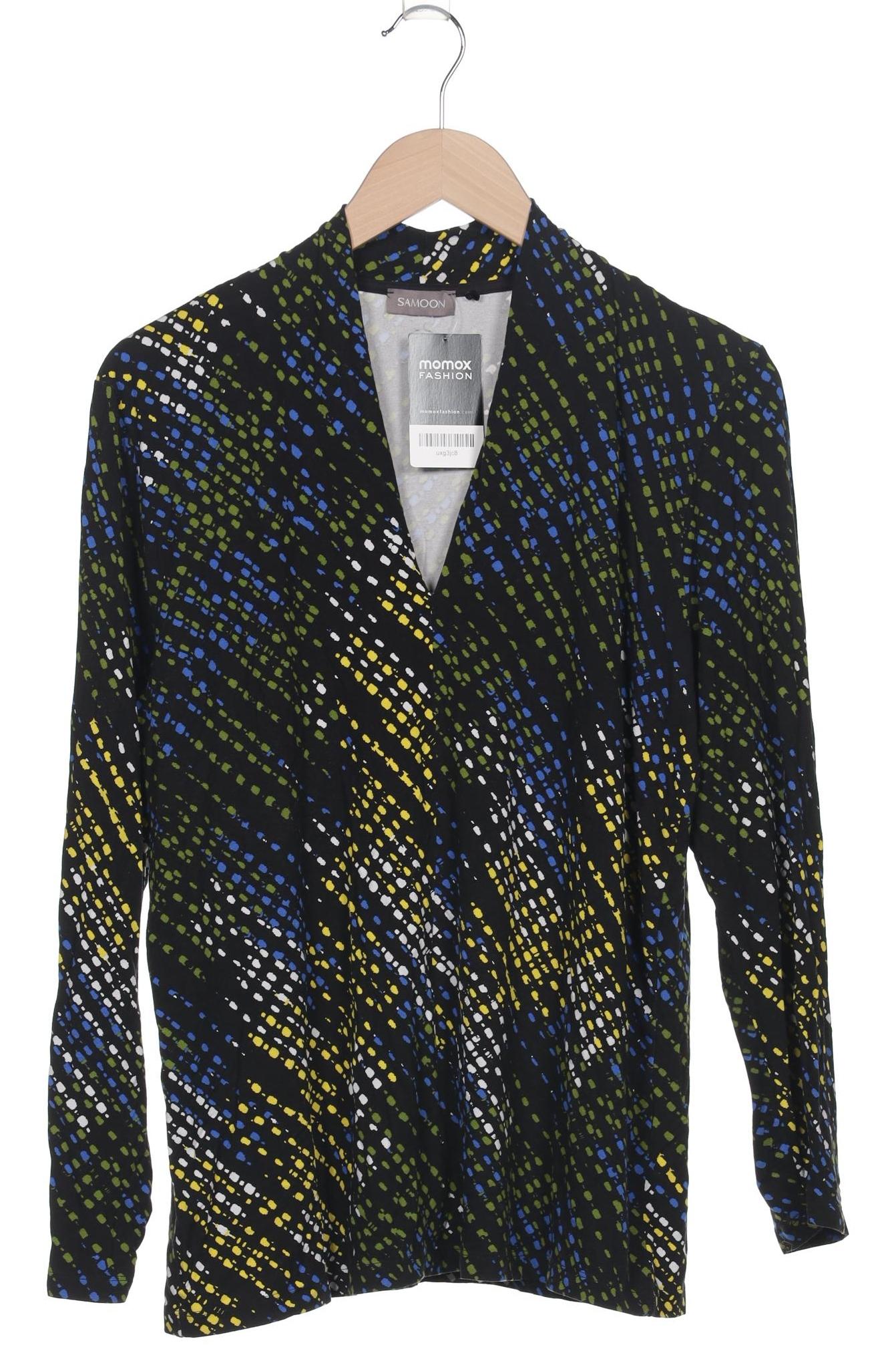 

Samoon by Gerry Weber Damen Langarmshirt, schwarz, Gr. 44