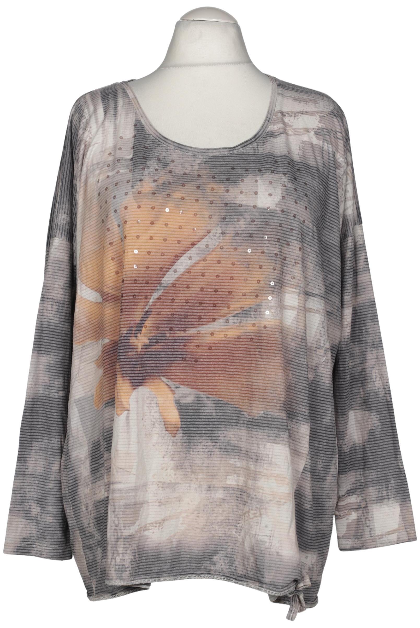 

Samoon by Gerry Weber Damen Langarmshirt, grau, Gr. 52