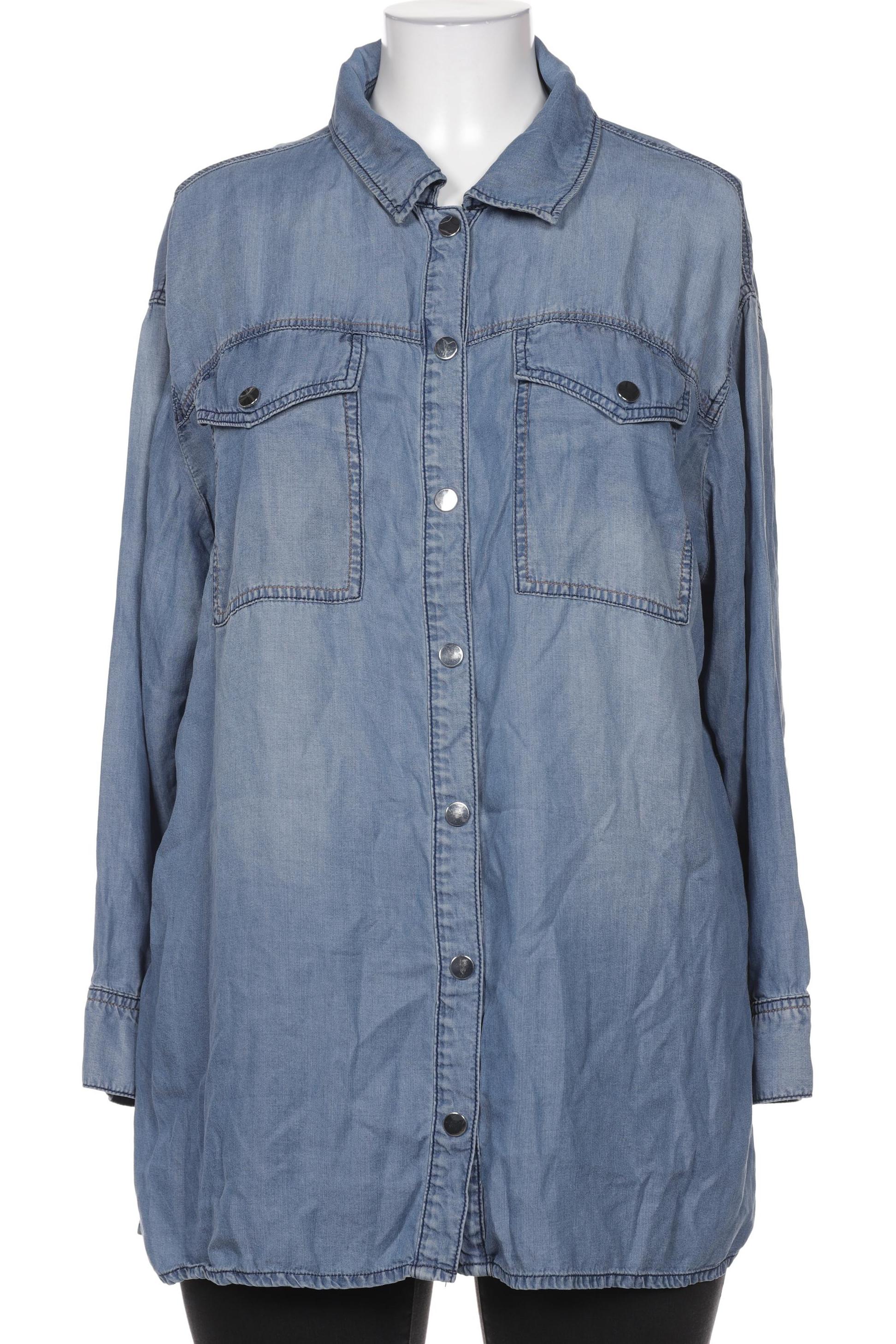 

Samoon by Gerry Weber Damen Bluse, blau, Gr. 48