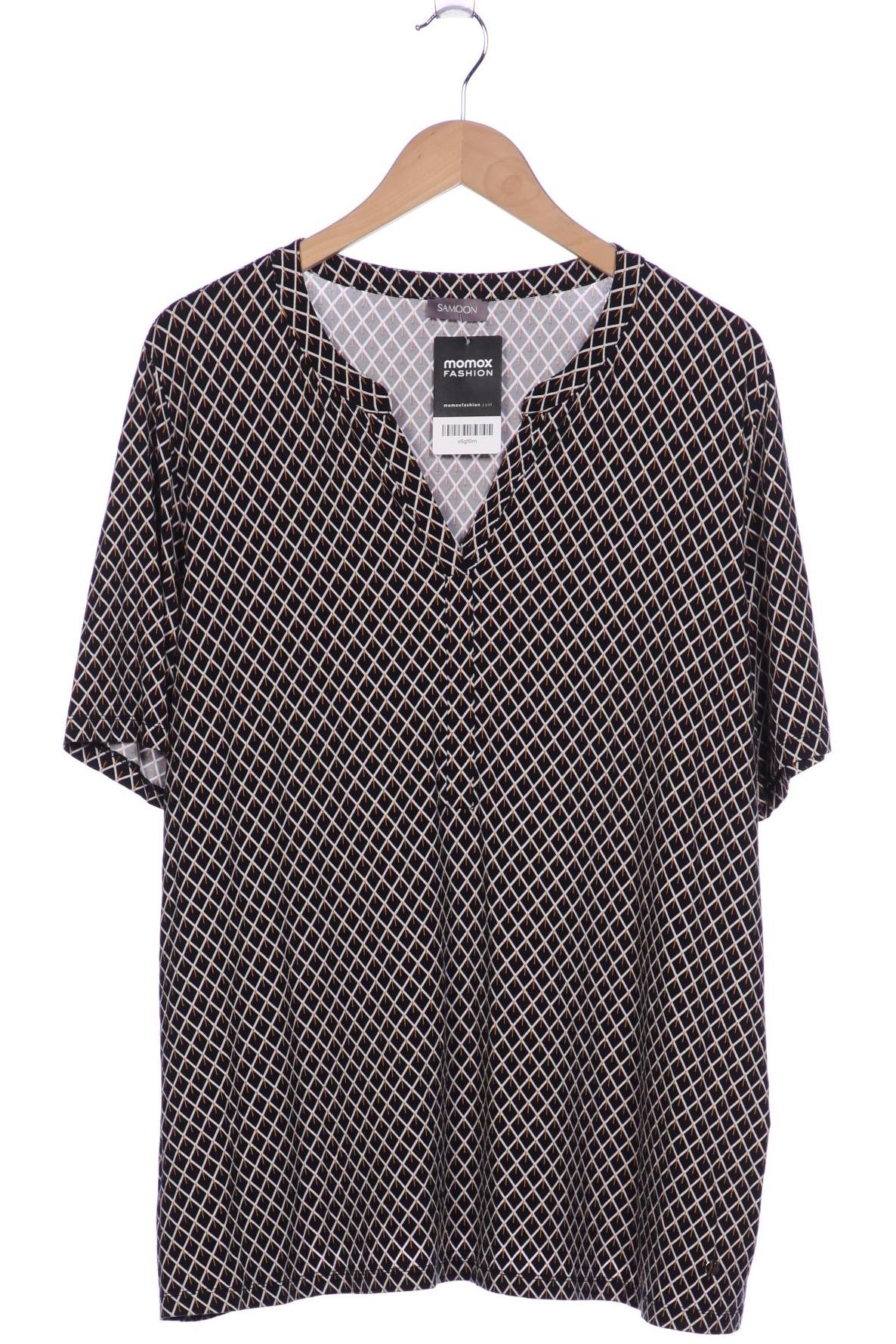 

Samoon by Gerry Weber Damen T-Shirt, schwarz, Gr. 48