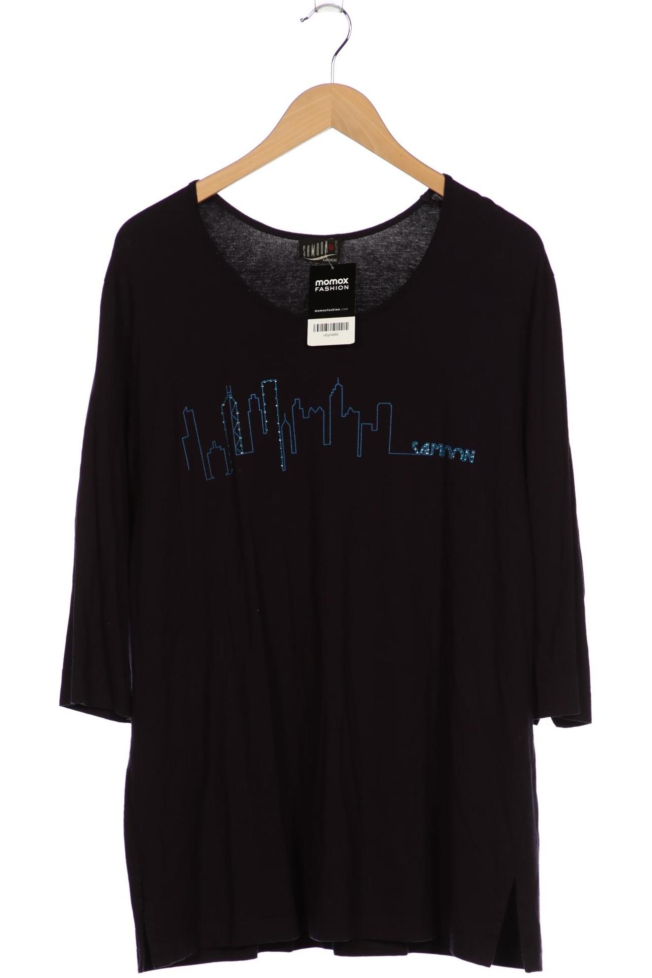 

Samoon by Gerry Weber Damen Langarmshirt, marineblau, Gr. 46