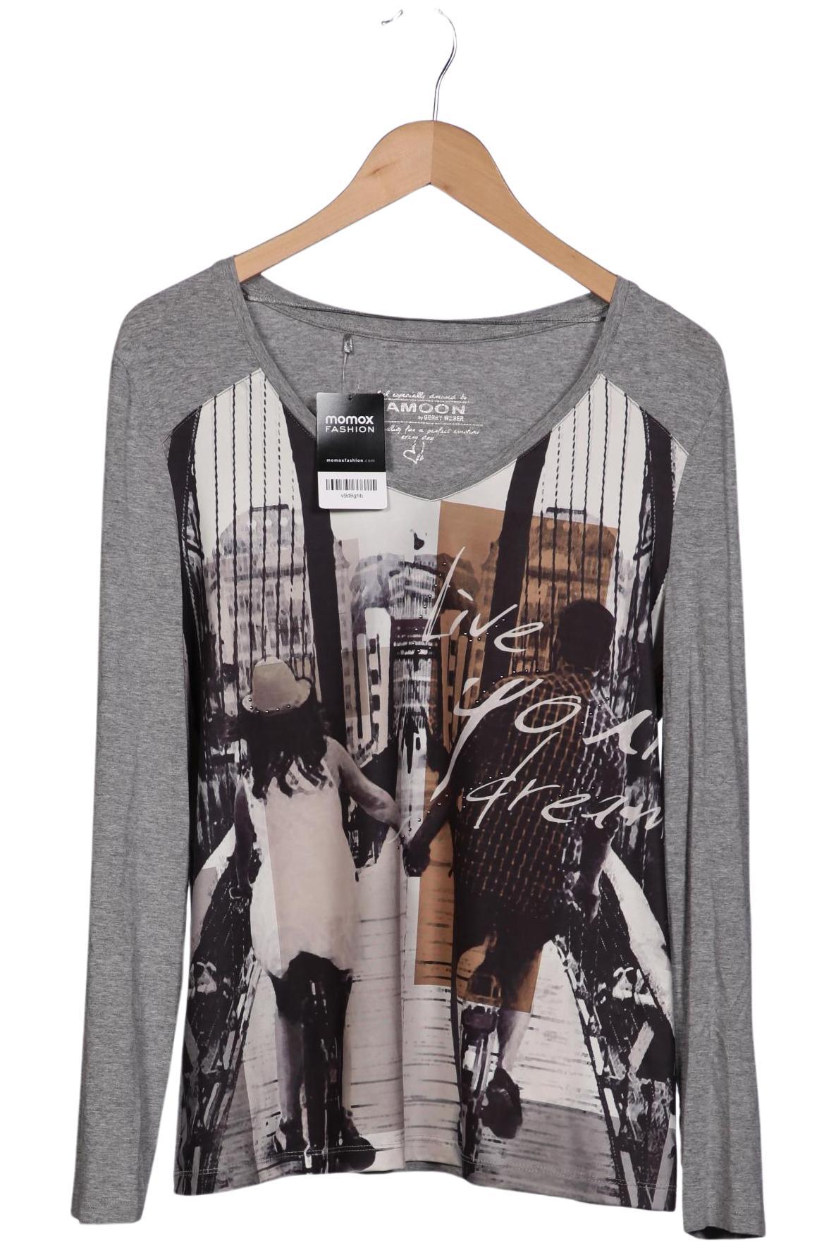 

Samoon by Gerry Weber Damen Langarmshirt, mehrfarbig, Gr. 42
