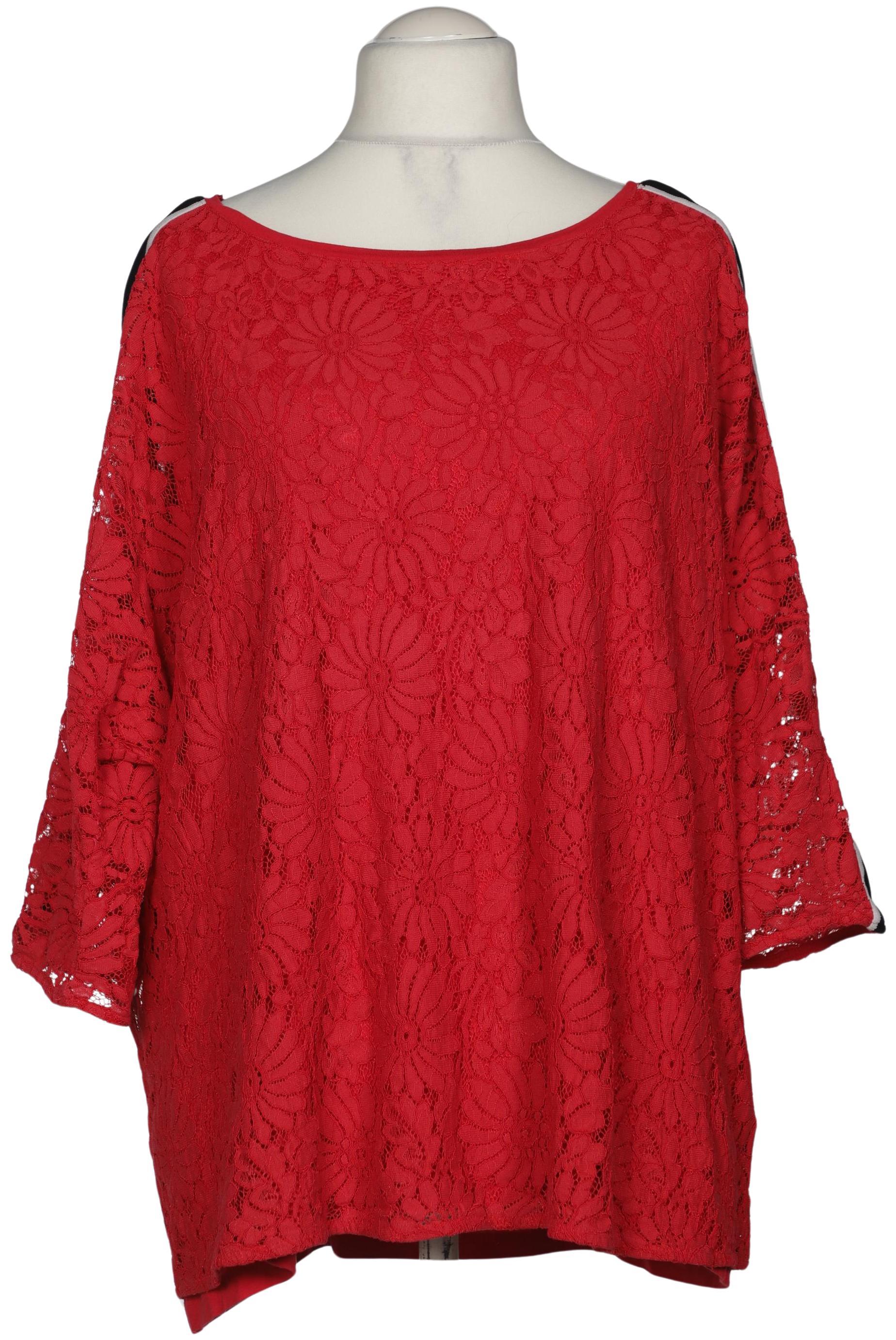 

Samoon by Gerry Weber Damen Langarmshirt, rot, Gr. 54