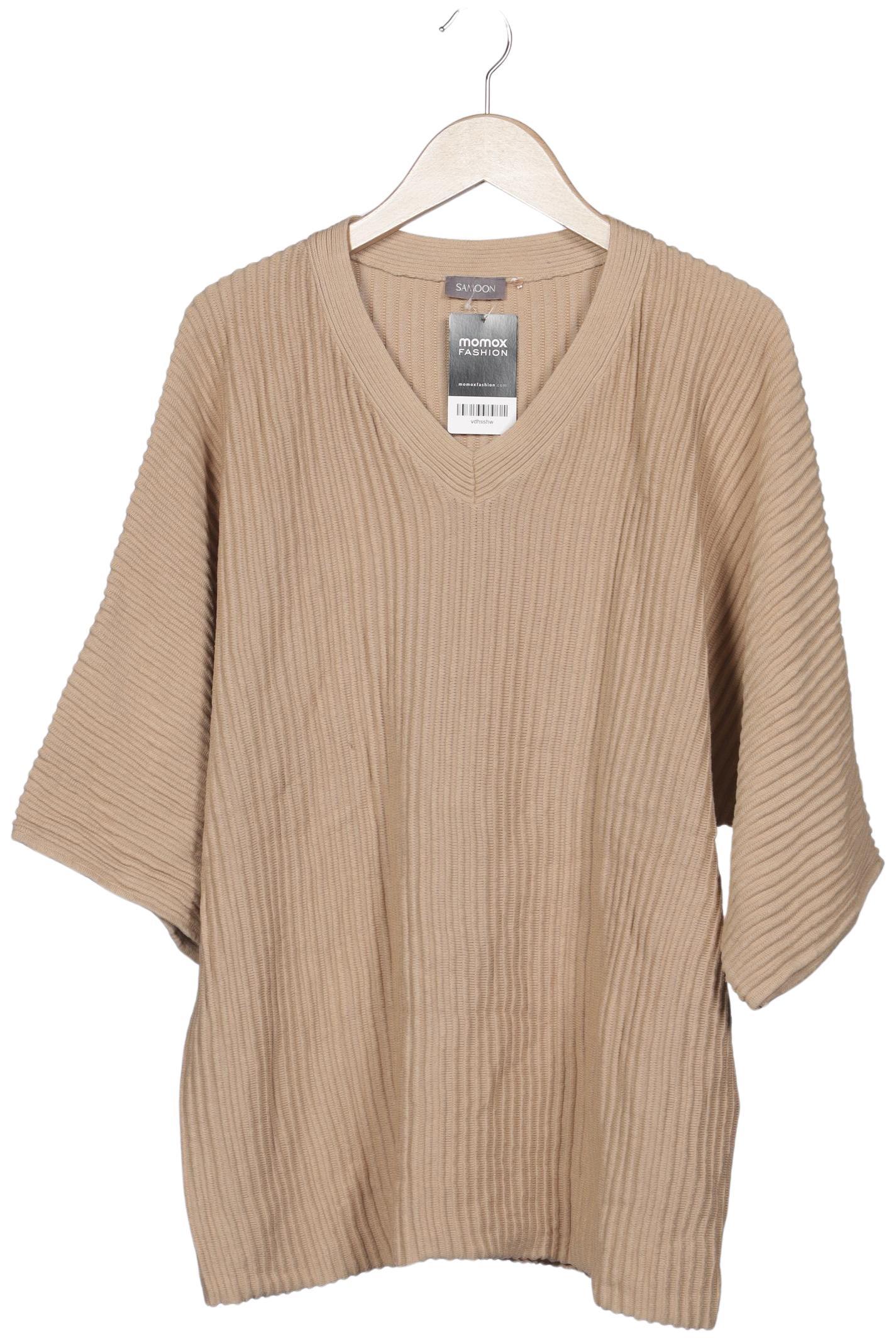 

Samoon by Gerry Weber Damen Pullover, beige, Gr. 48