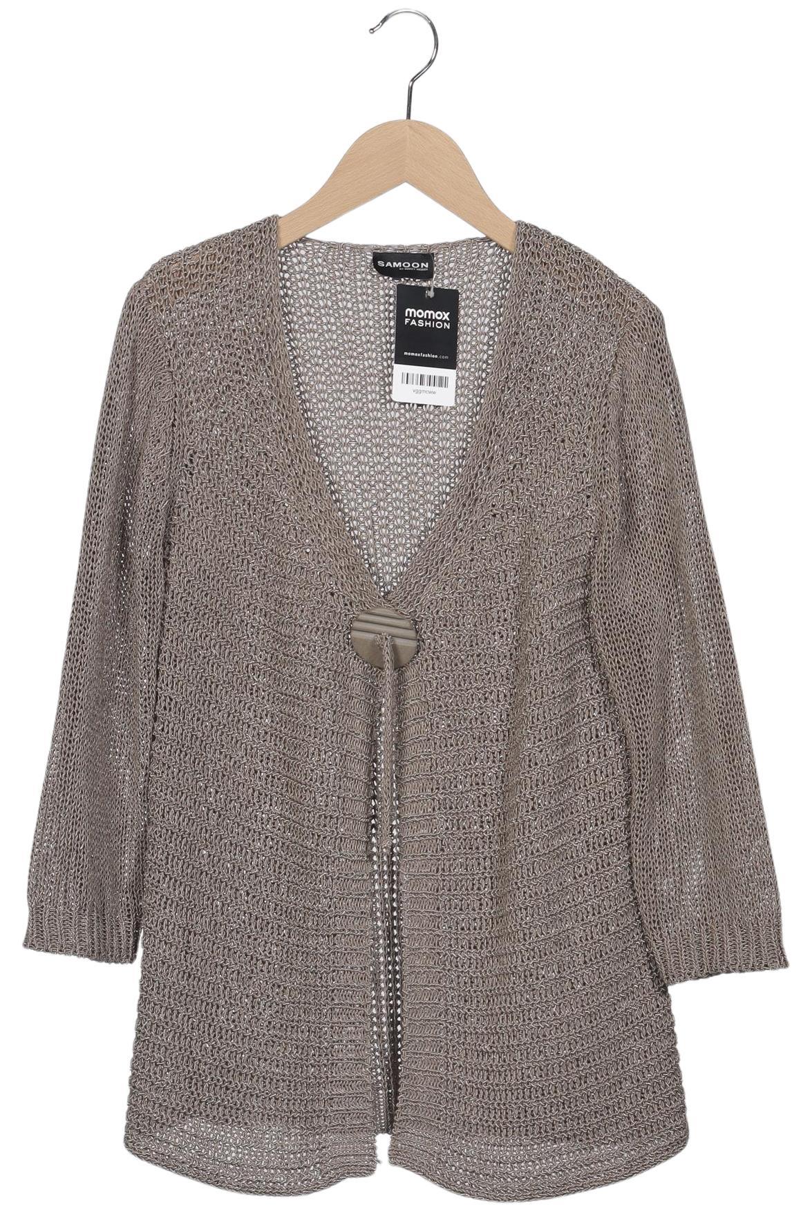 

Samoon by Gerry Weber Damen Strickjacke, beige, Gr. 42