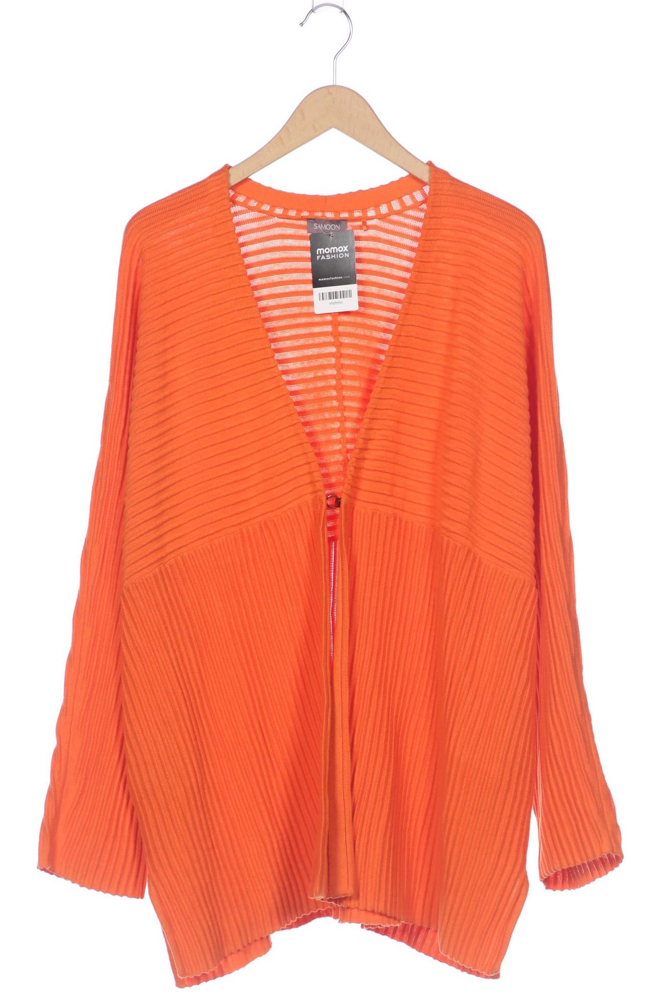 

Samoon by Gerry Weber Damen Strickjacke, orange, Gr. 50