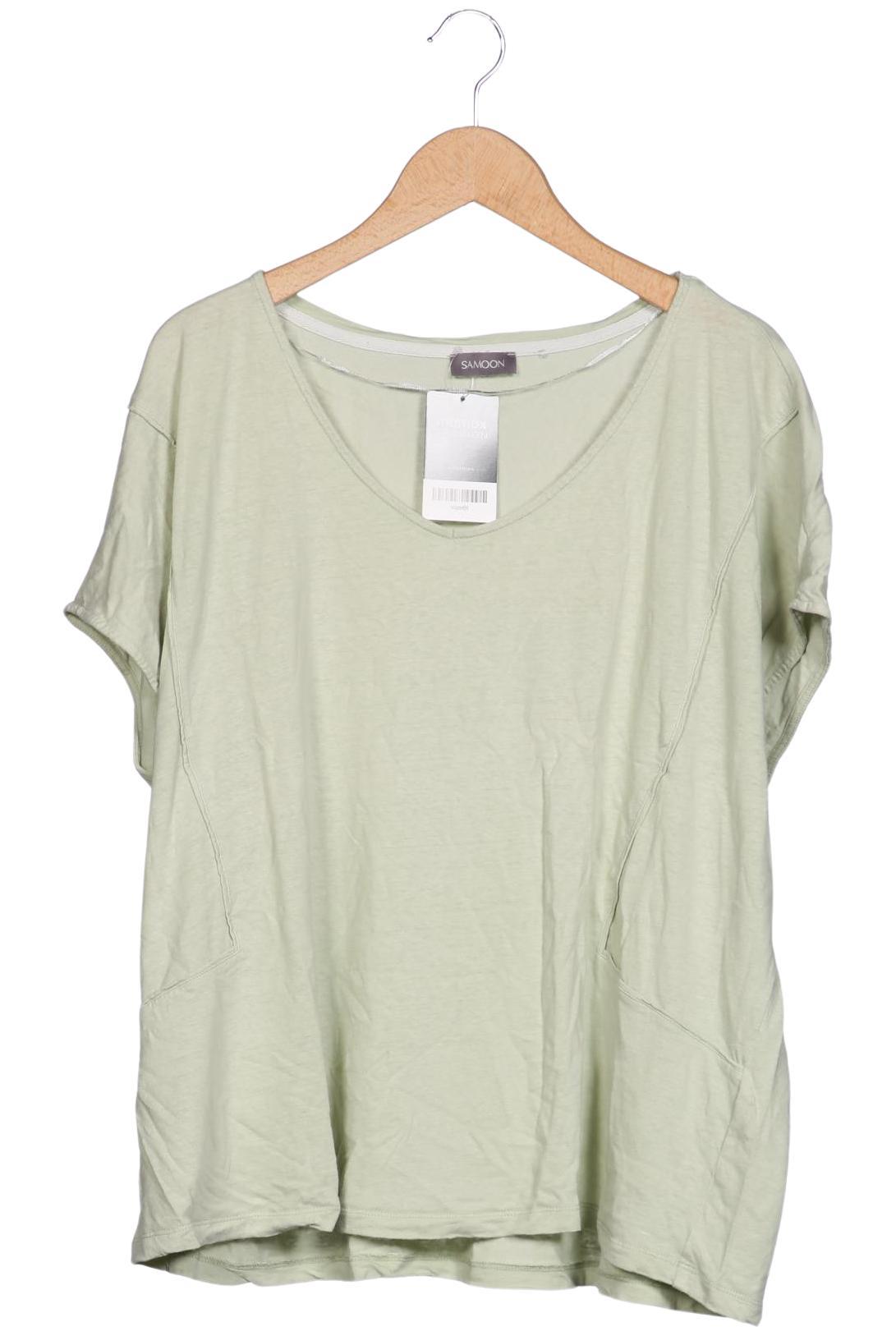 

Samoon by Gerry Weber Damen T-Shirt, hellgrün, Gr. 50