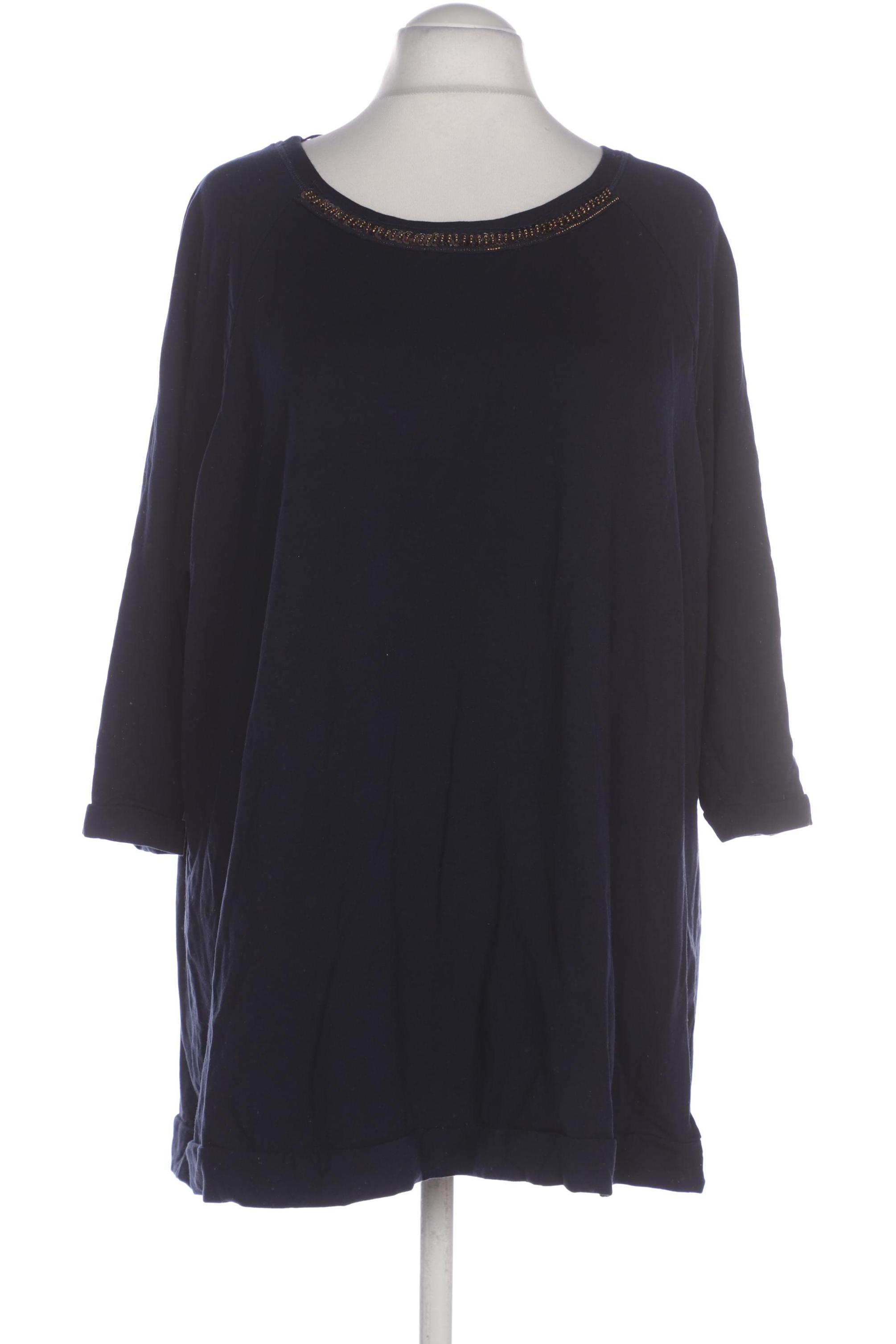 

Samoon by Gerry Weber Damen Langarmshirt, marineblau, Gr. 56