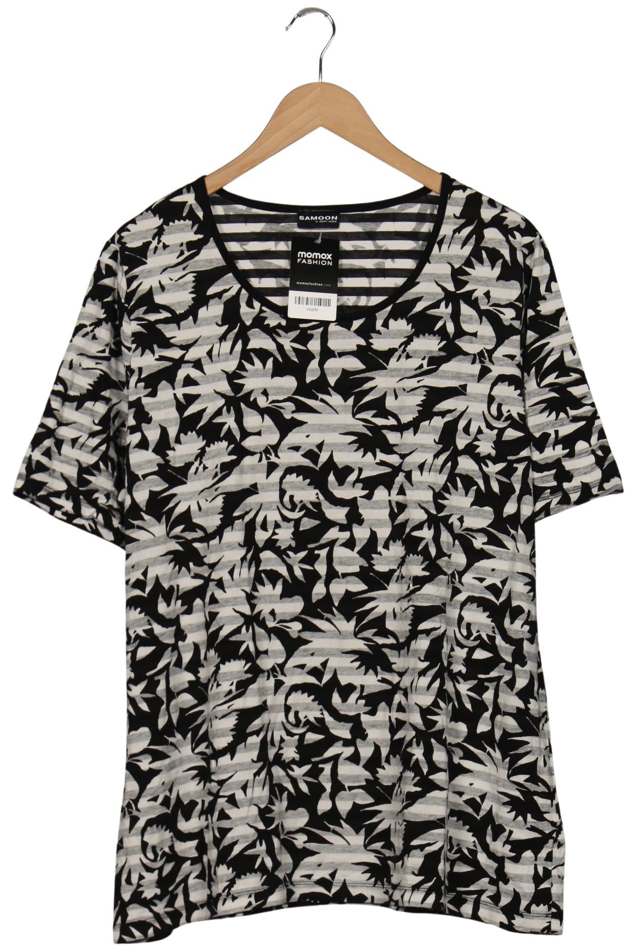 

Samoon by Gerry Weber Damen T-Shirt, grau, Gr. 48