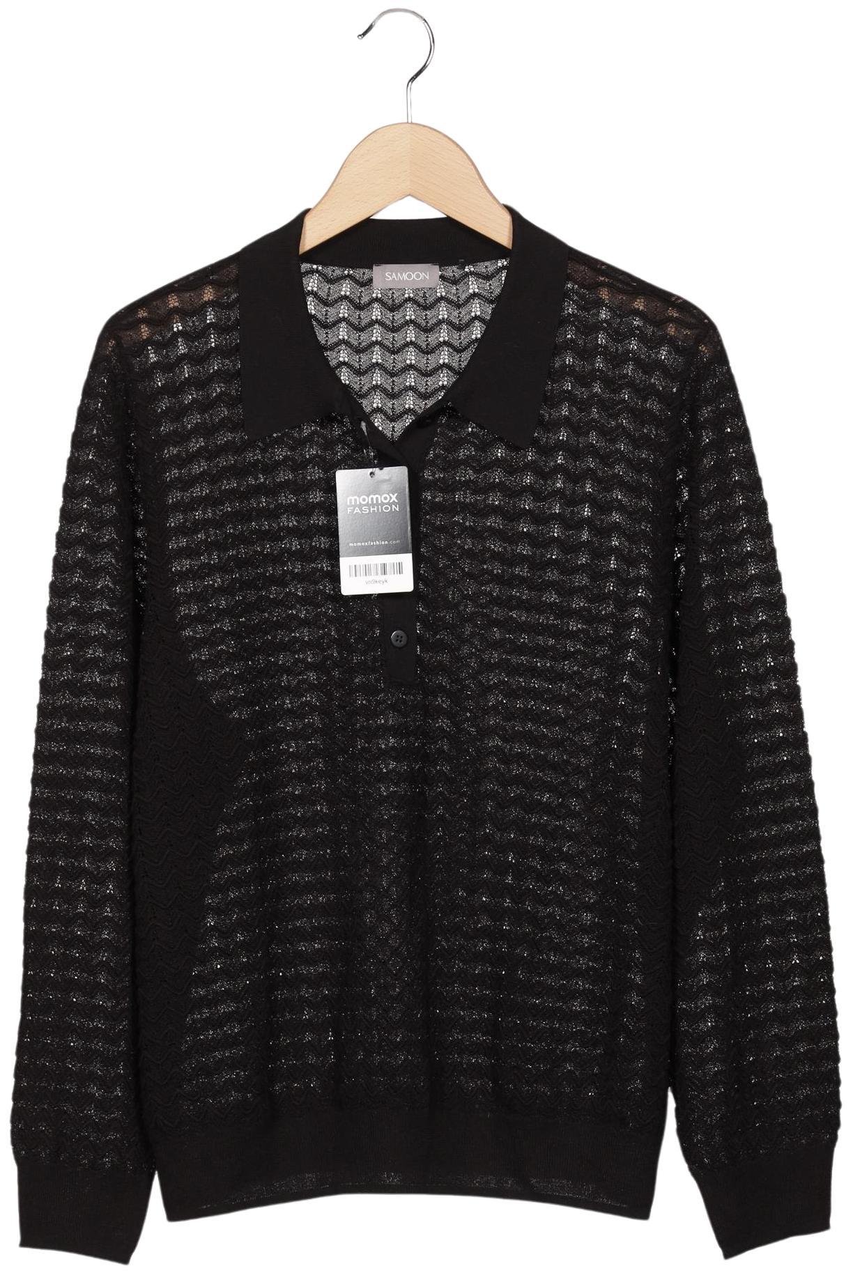 

Samoon by Gerry Weber Damen Pullover, schwarz, Gr. 46