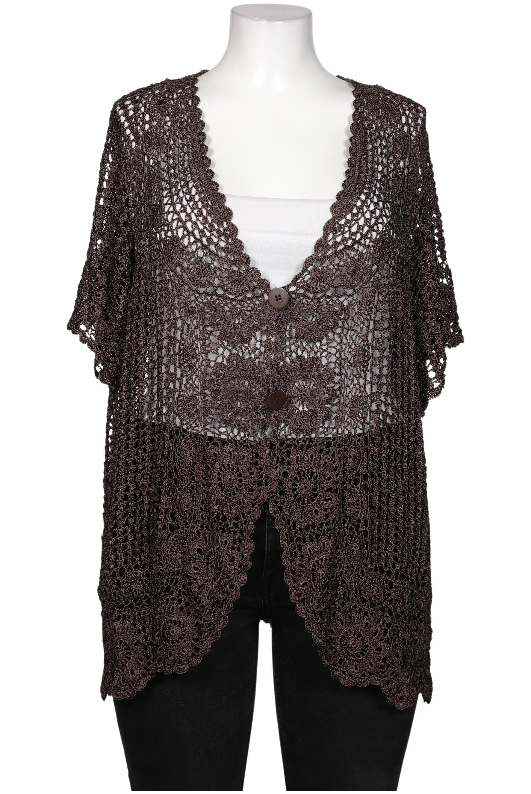 

Samoon by Gerry Weber Damen Strickjacke, braun, Gr. 52