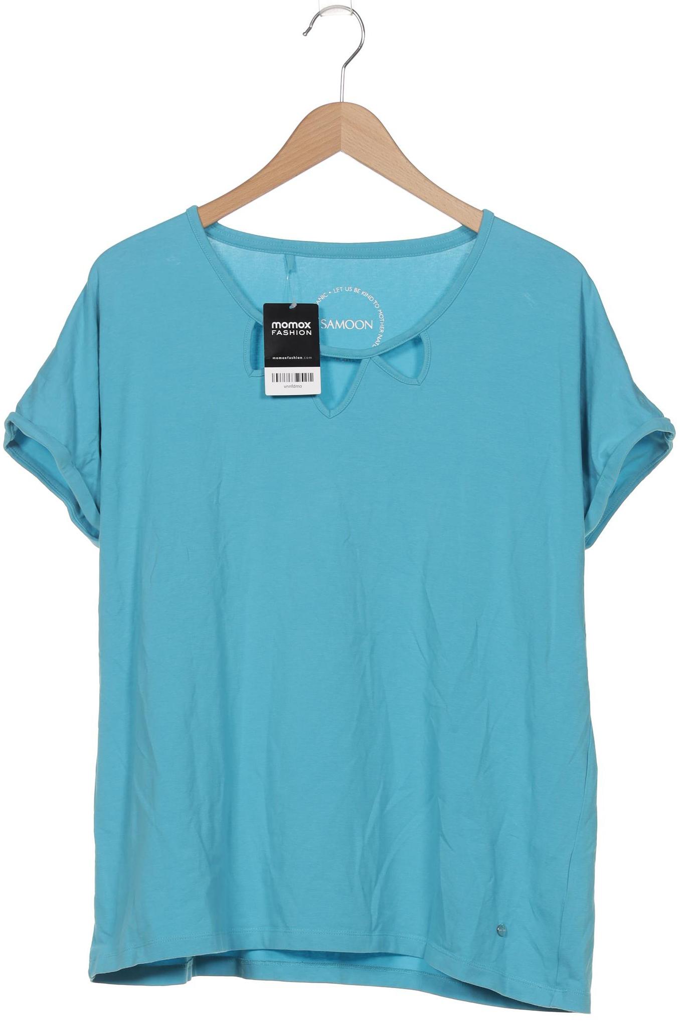 

Samoon by Gerry Weber Damen T-Shirt, blau, Gr. 46
