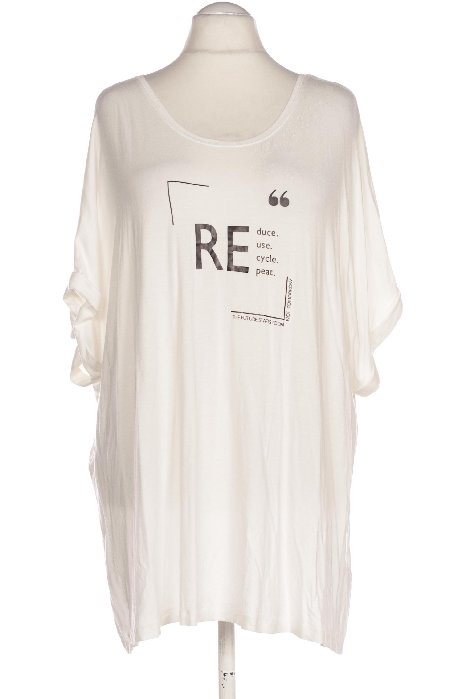 

SAMOON by Gerry Weber Damen T-Shirt, cremeweiß