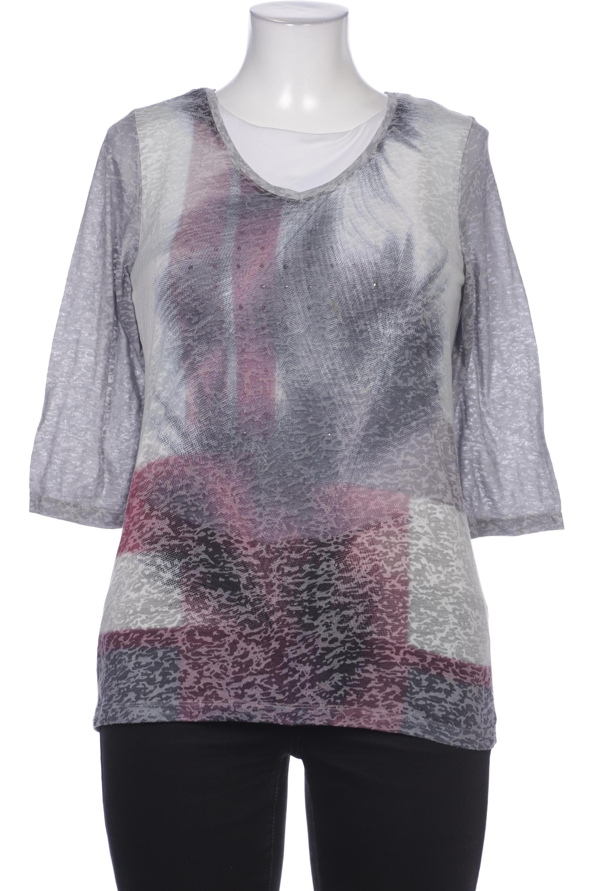 

Samoon by Gerry Weber Damen Langarmshirt, grau, Gr. 42