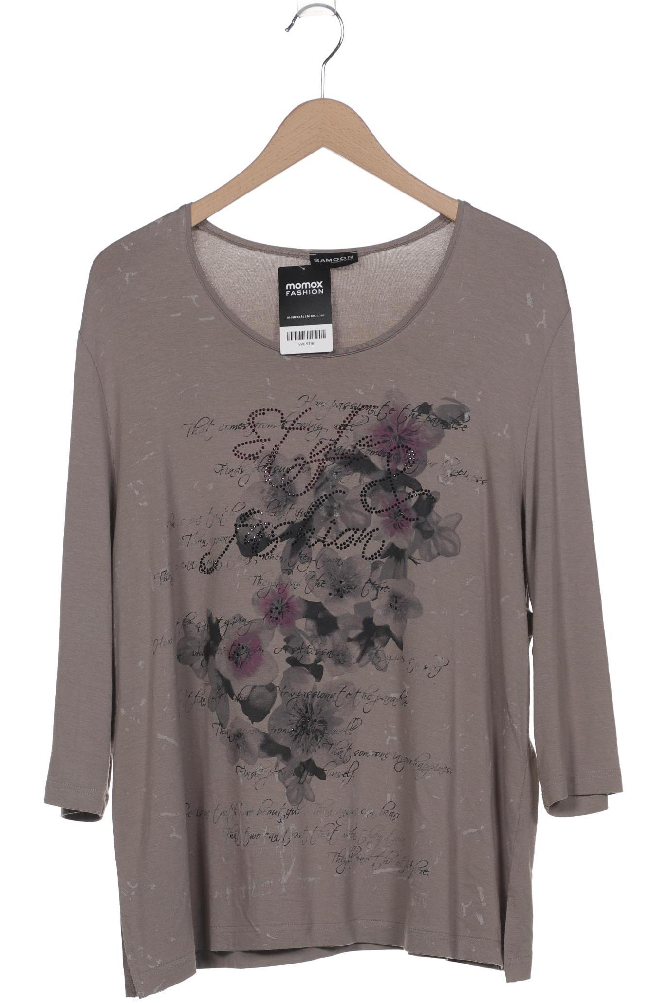 

Samoon by Gerry Weber Damen Langarmshirt, grau, Gr. 48