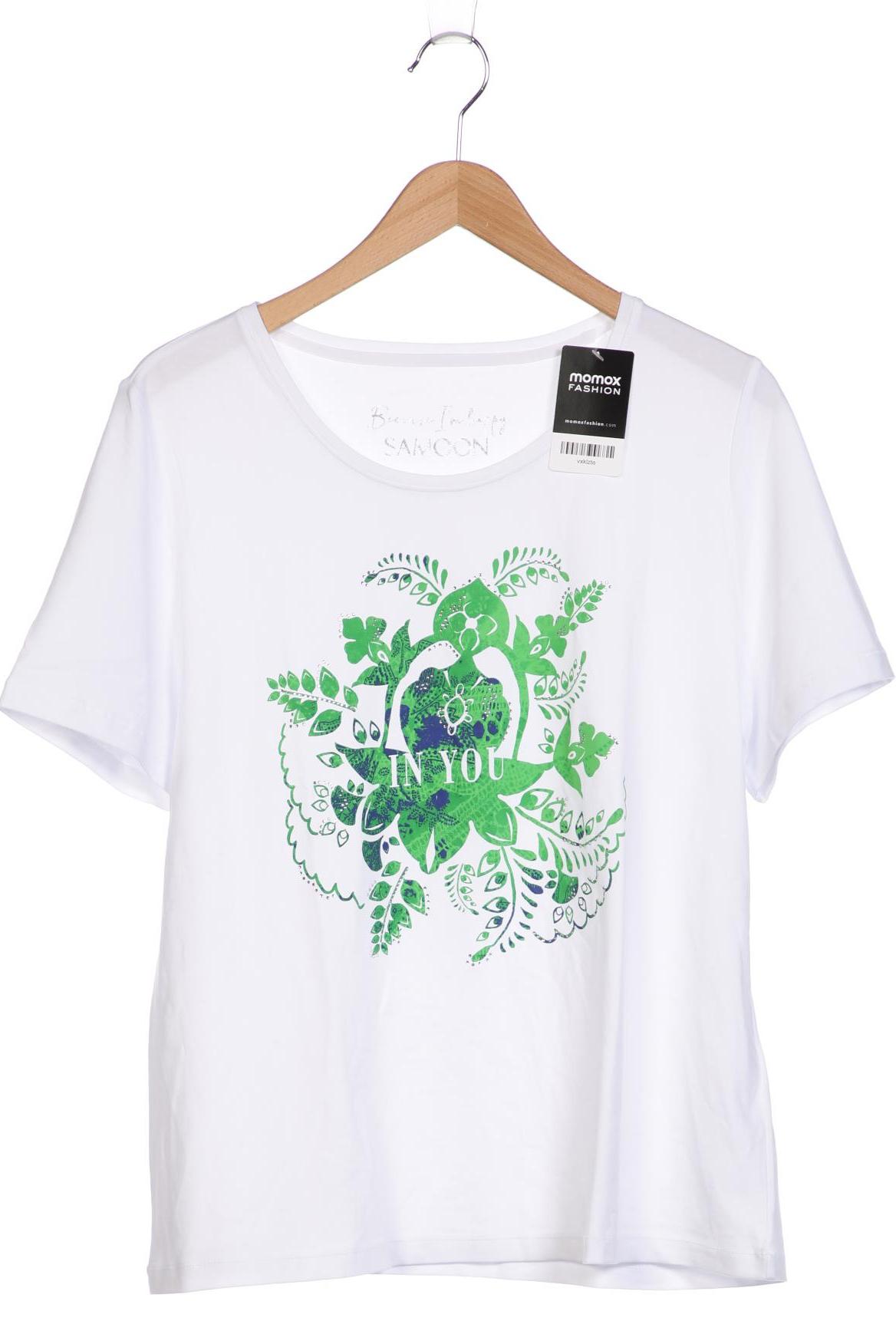 

SAMOON by Gerry Weber Damen T-Shirt, weiß