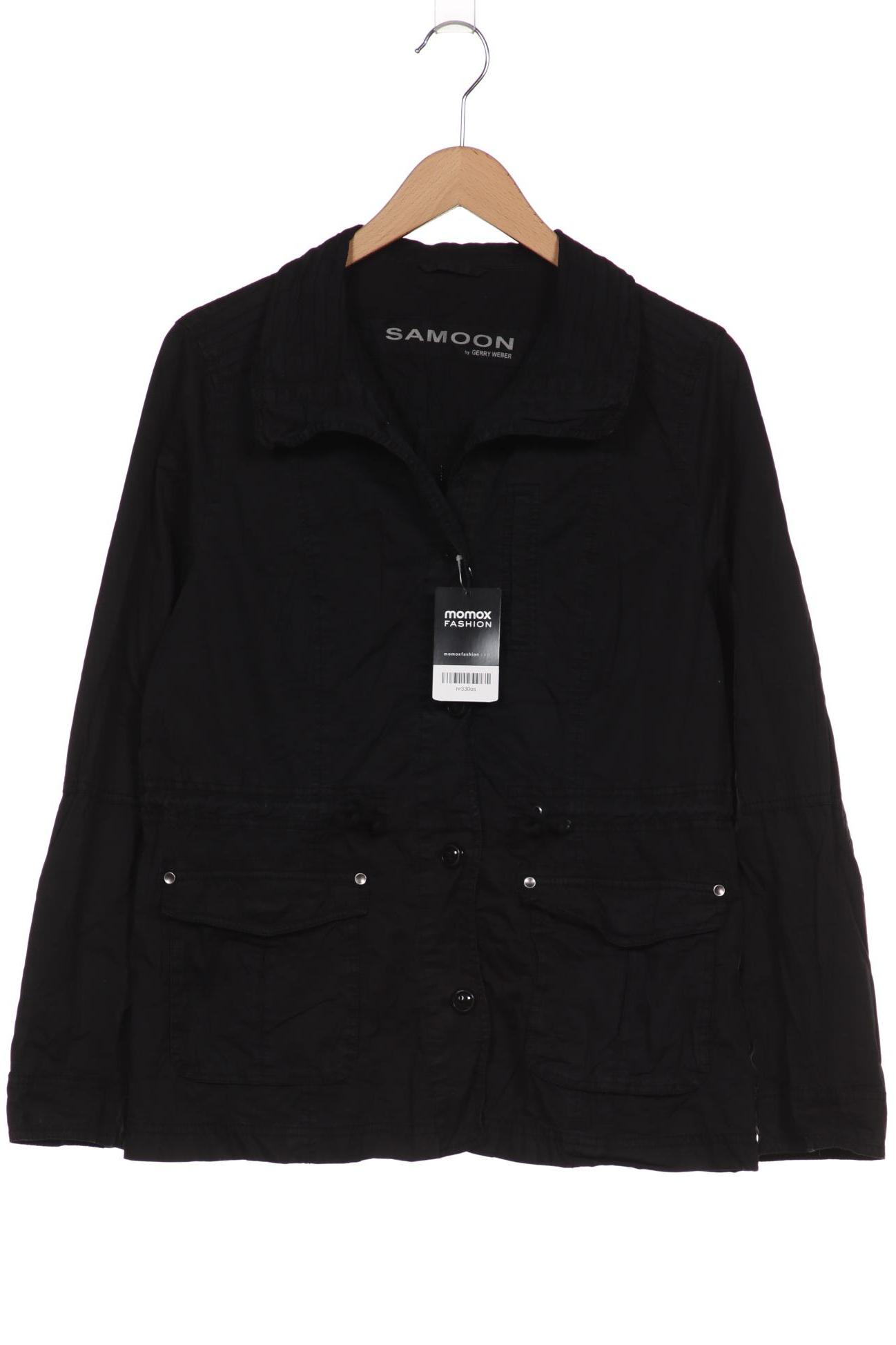 

Samoon by Gerry Weber Damen Jacke, schwarz, Gr. 42