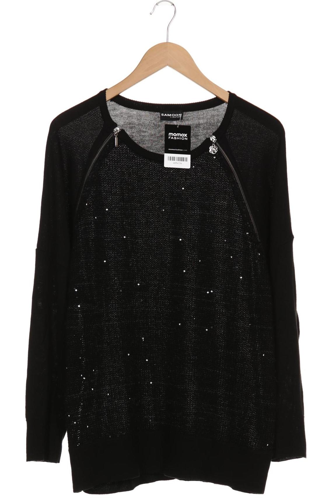 

Samoon by Gerry Weber Damen Pullover, schwarz, Gr. 44