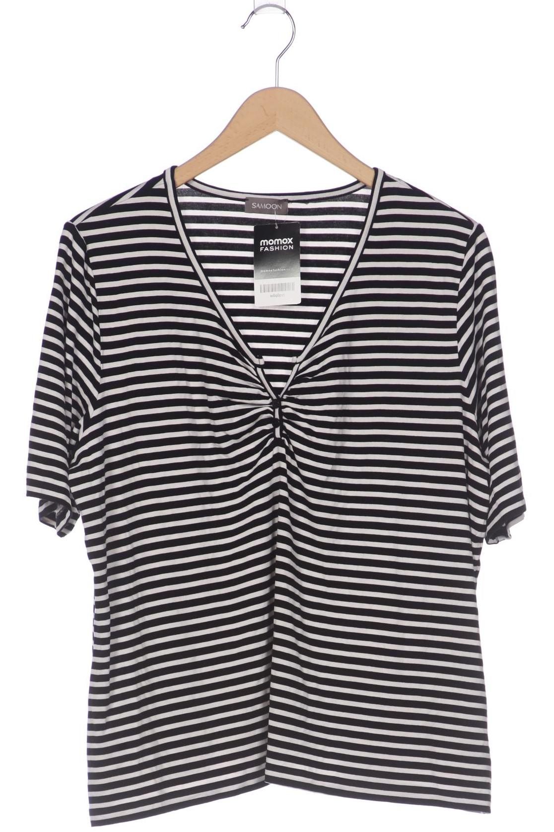

Samoon by Gerry Weber Damen T-Shirt, schwarz, Gr. 48