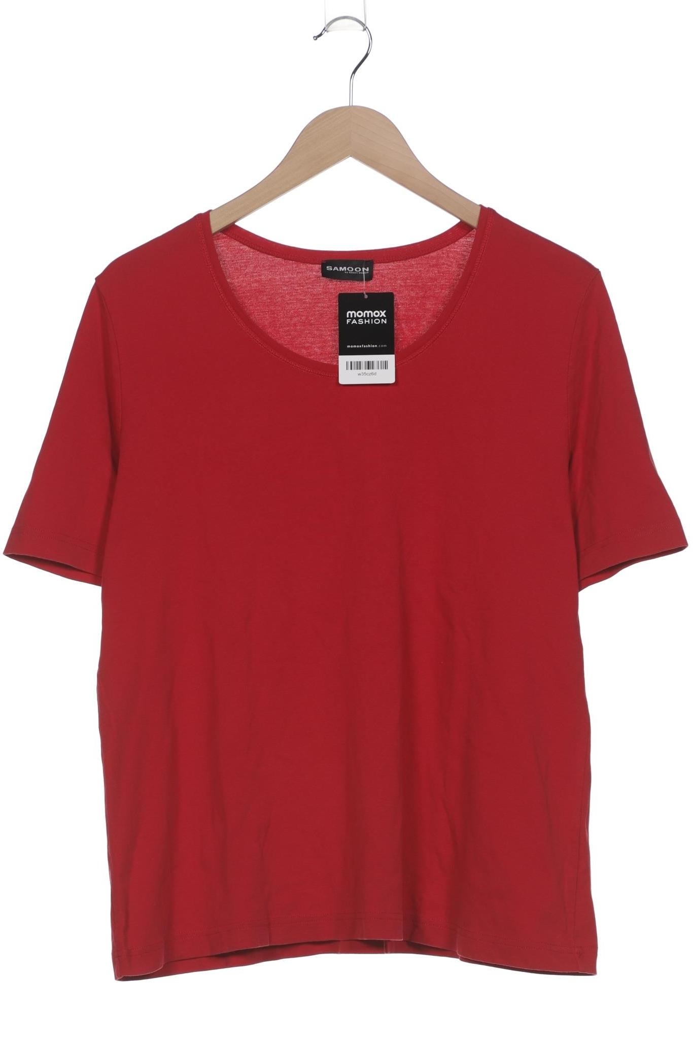 

Samoon by Gerry Weber Damen T-Shirt, rot, Gr. 46