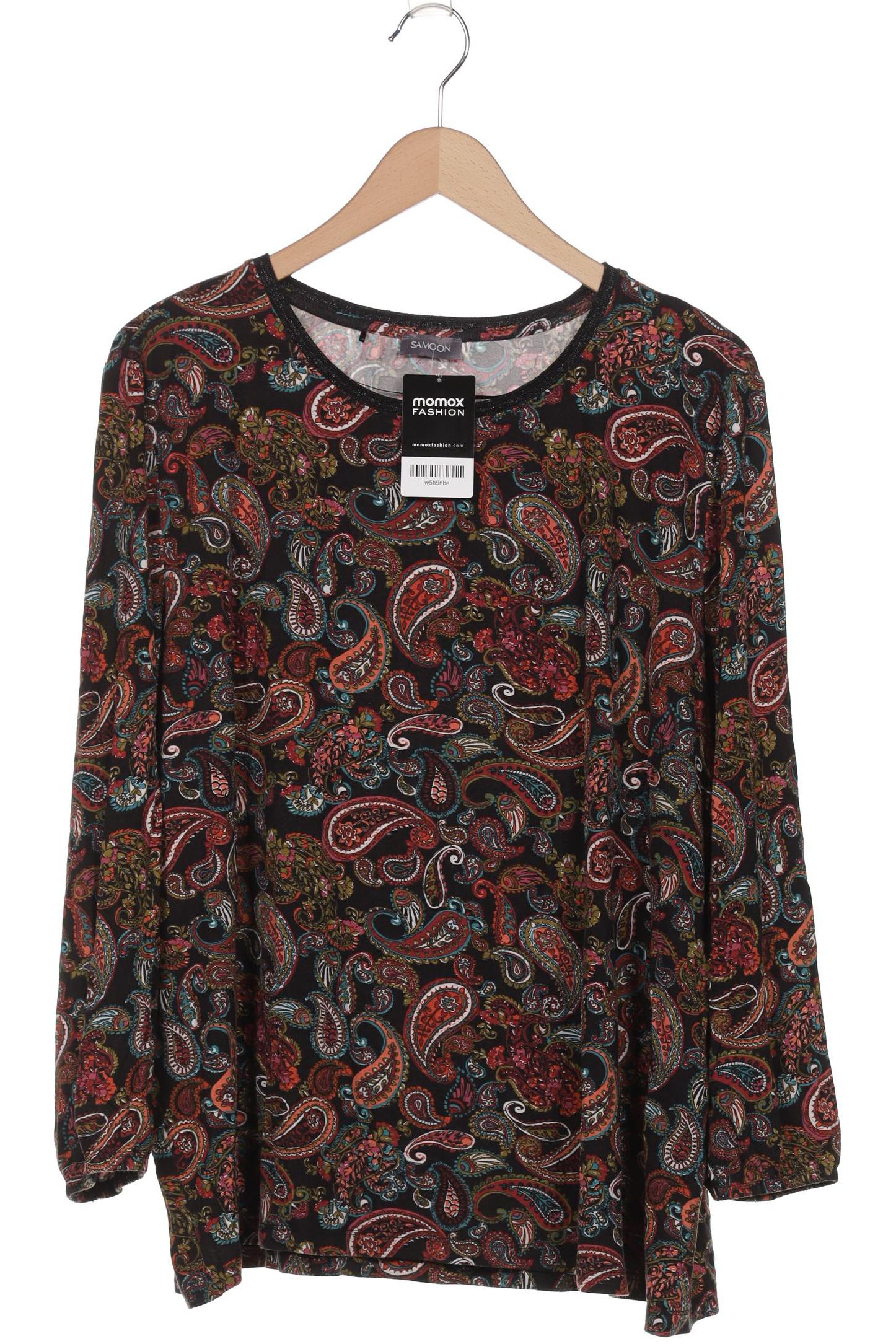 

Samoon by Gerry Weber Damen Langarmshirt, schwarz, Gr. 50