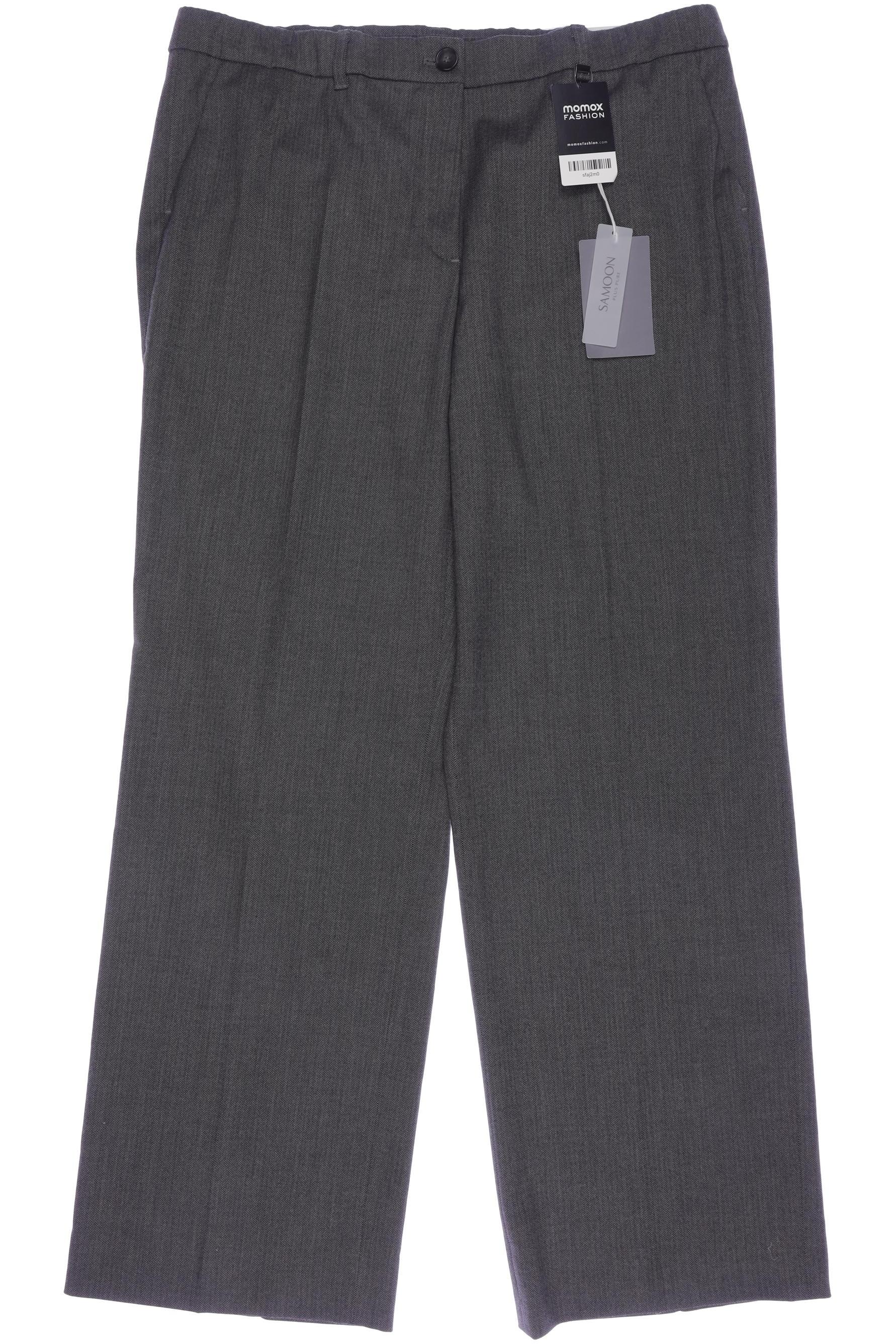 

Samoon by Gerry Weber Damen Stoffhose, grau, Gr. 46