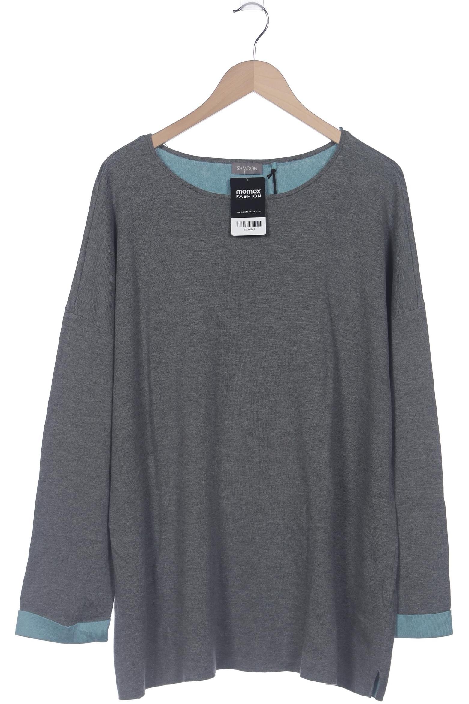 

Samoon by Gerry Weber Damen Pullover, grau, Gr. 52