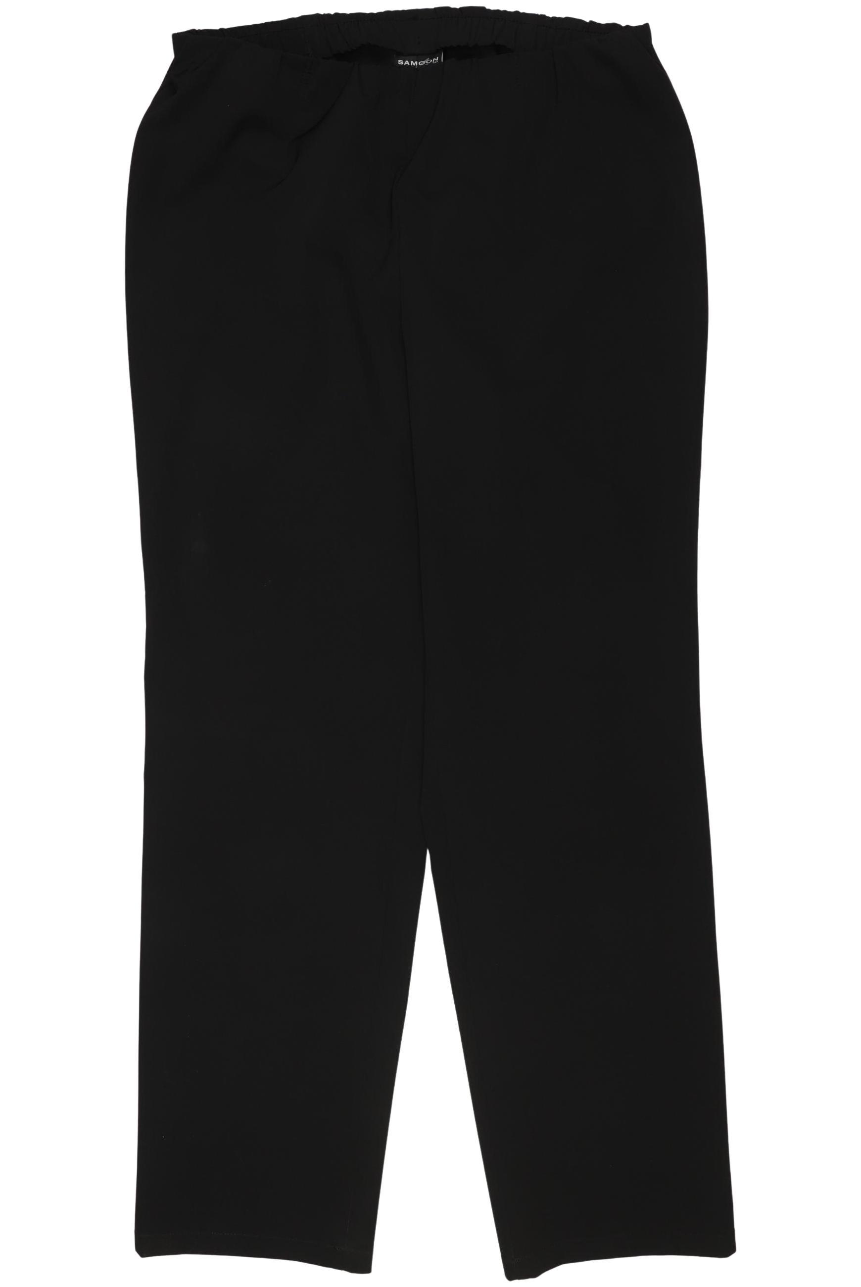 

Samoon by Gerry Weber Damen Stoffhose, schwarz, Gr. 46