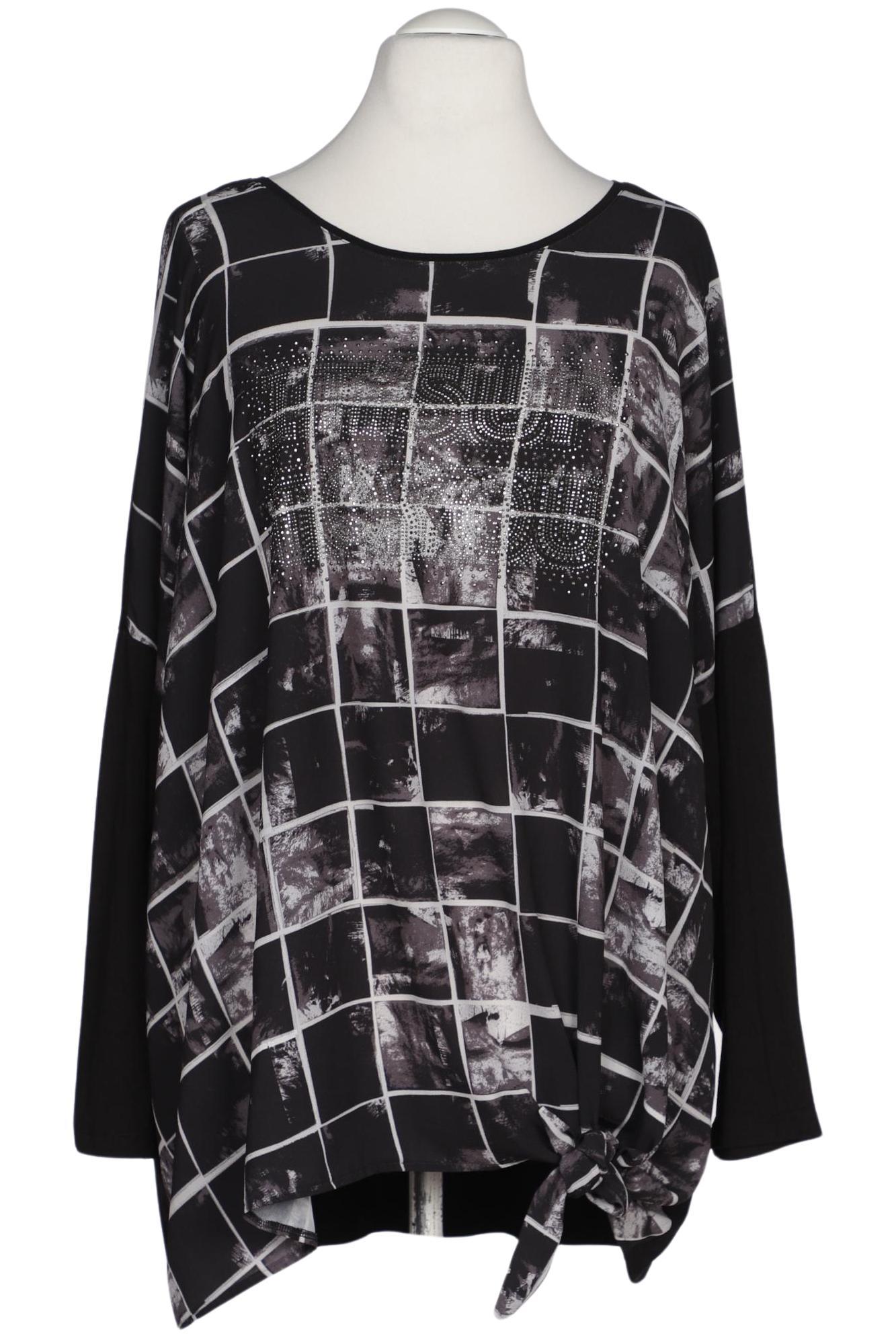 

Samoon by Gerry Weber Damen Langarmshirt, schwarz, Gr. 54