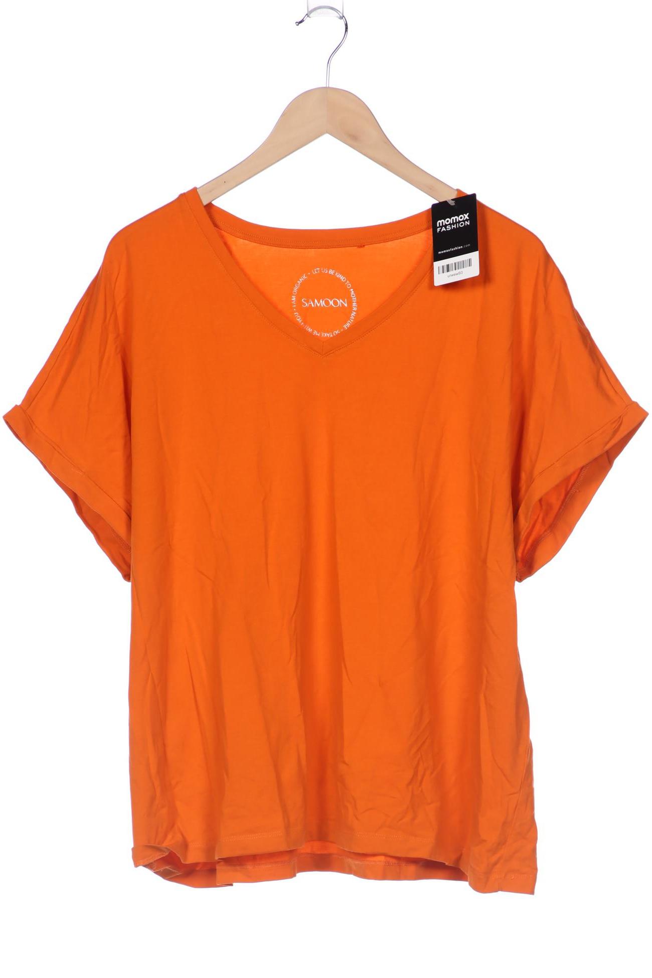 

Samoon by Gerry Weber Damen T-Shirt, orange, Gr. 46