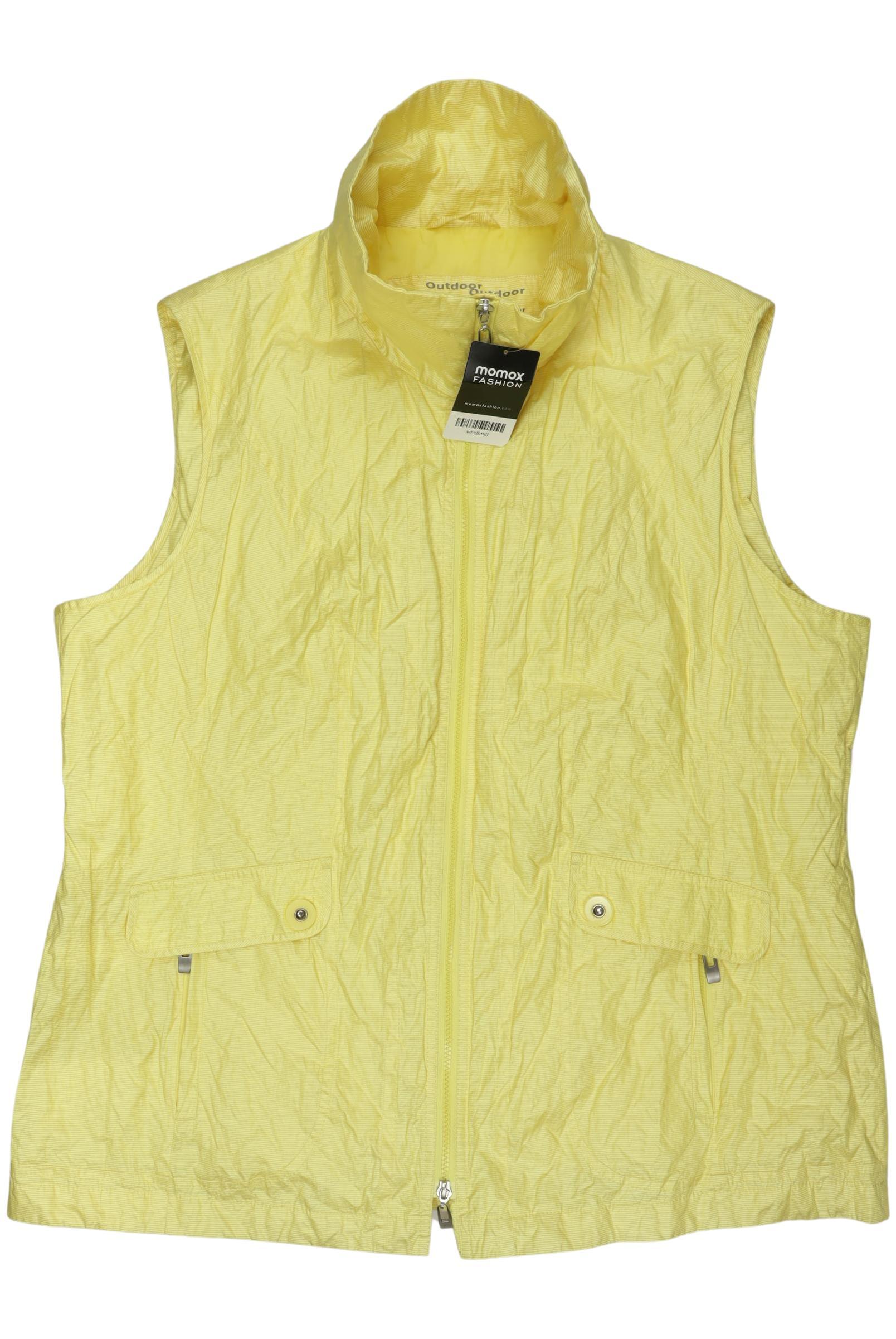 

Samoon by Gerry Weber Damen Weste, gelb, Gr. 48