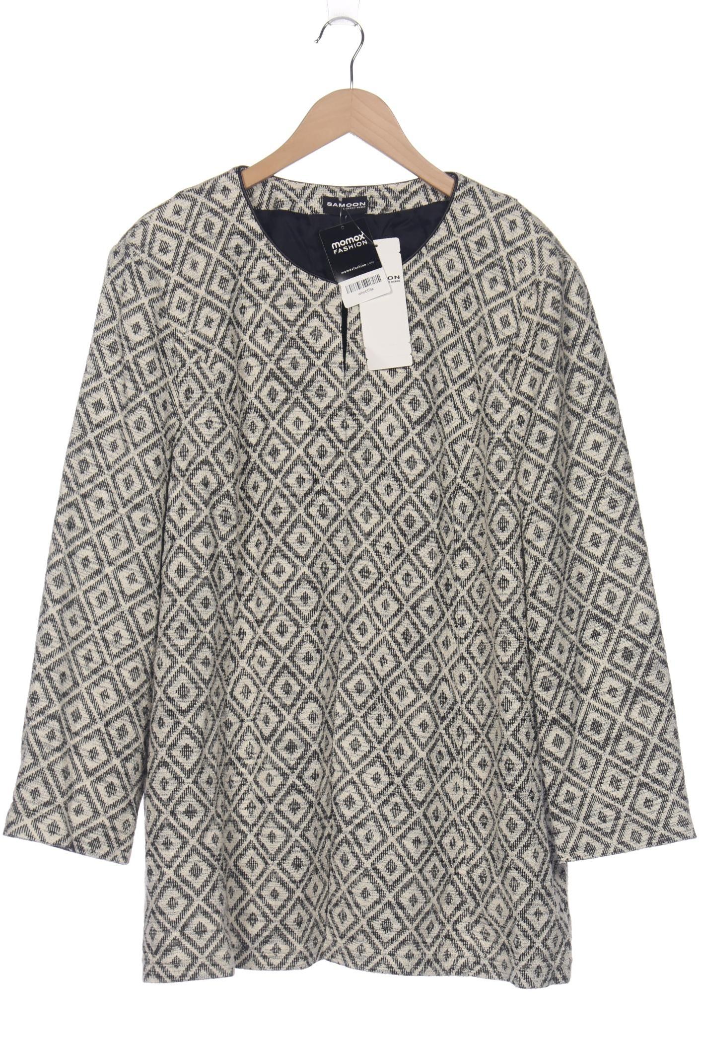 

Samoon by Gerry Weber Damen Strickjacke, grau, Gr. 48