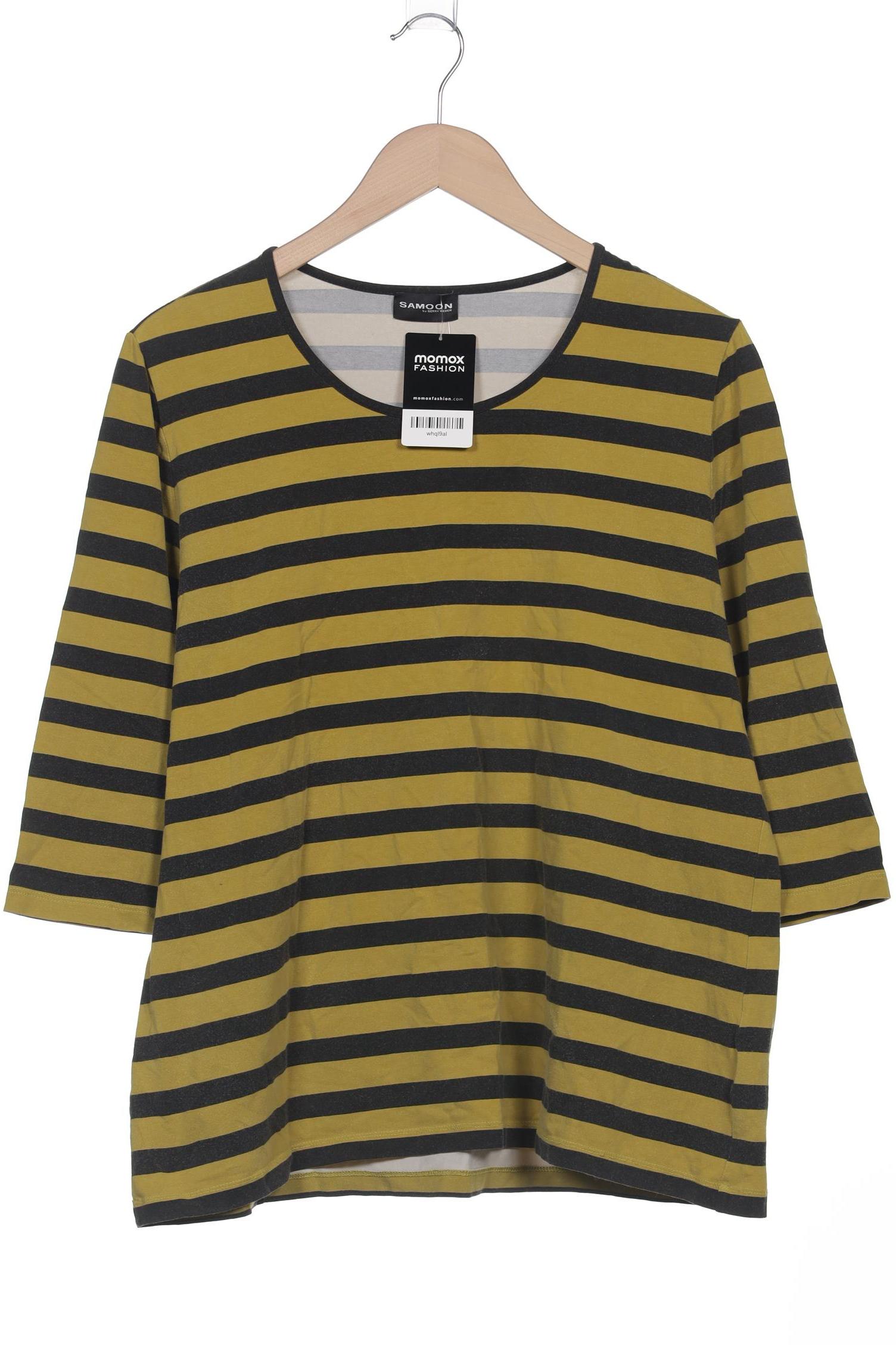 

Samoon by Gerry Weber Damen Langarmshirt, gelb, Gr. 46