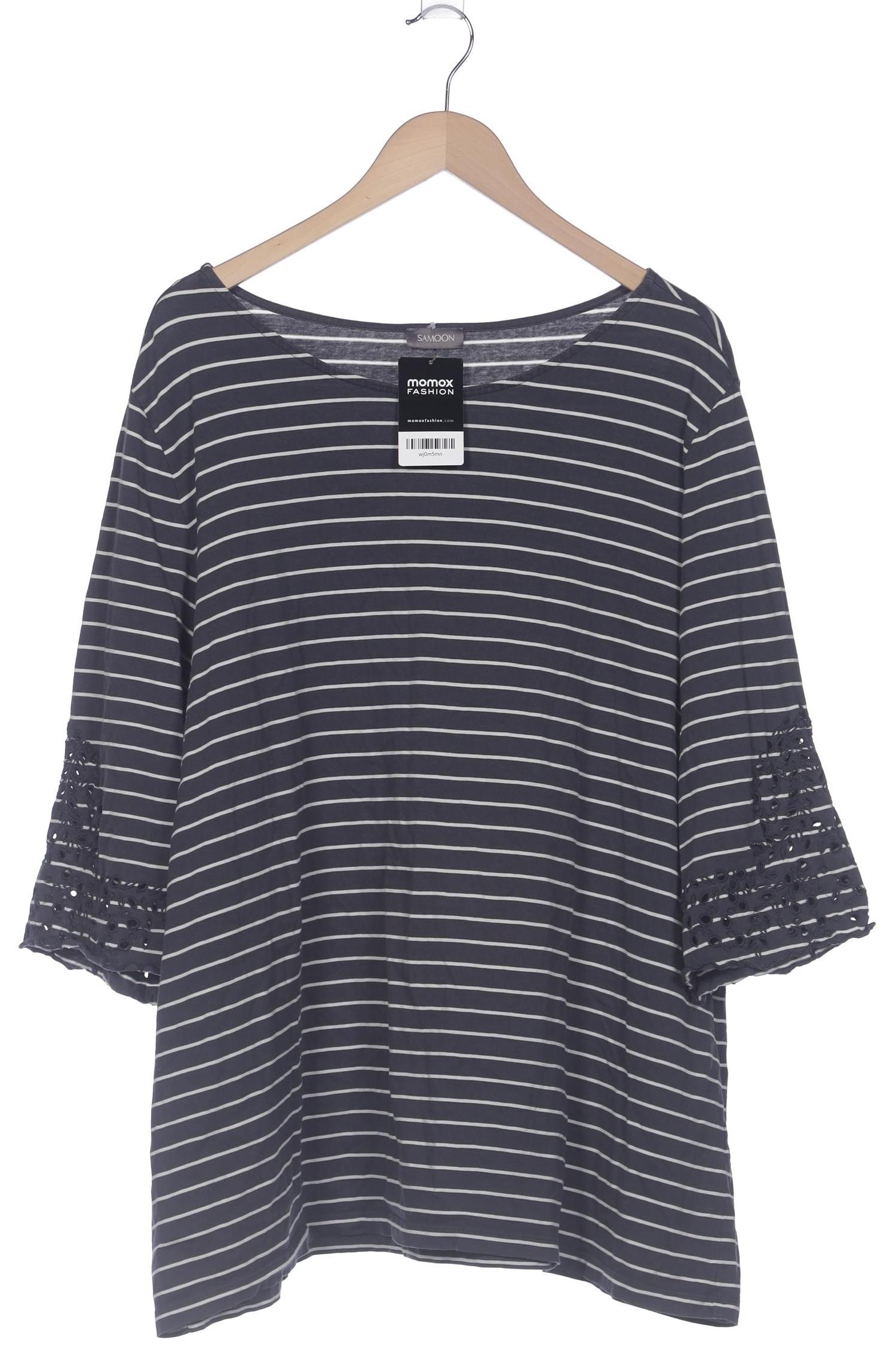 

Samoon by Gerry Weber Damen Langarmshirt, marineblau, Gr. 52