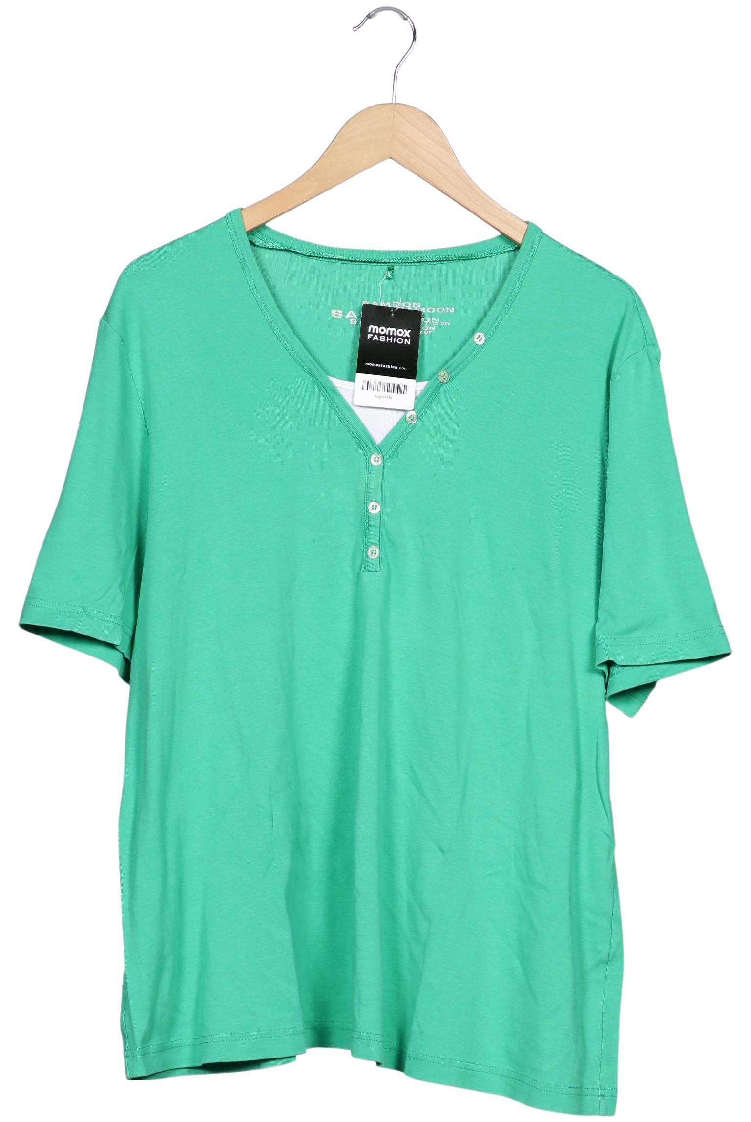 

Samoon by Gerry Weber Damen T-Shirt, grün, Gr. 52