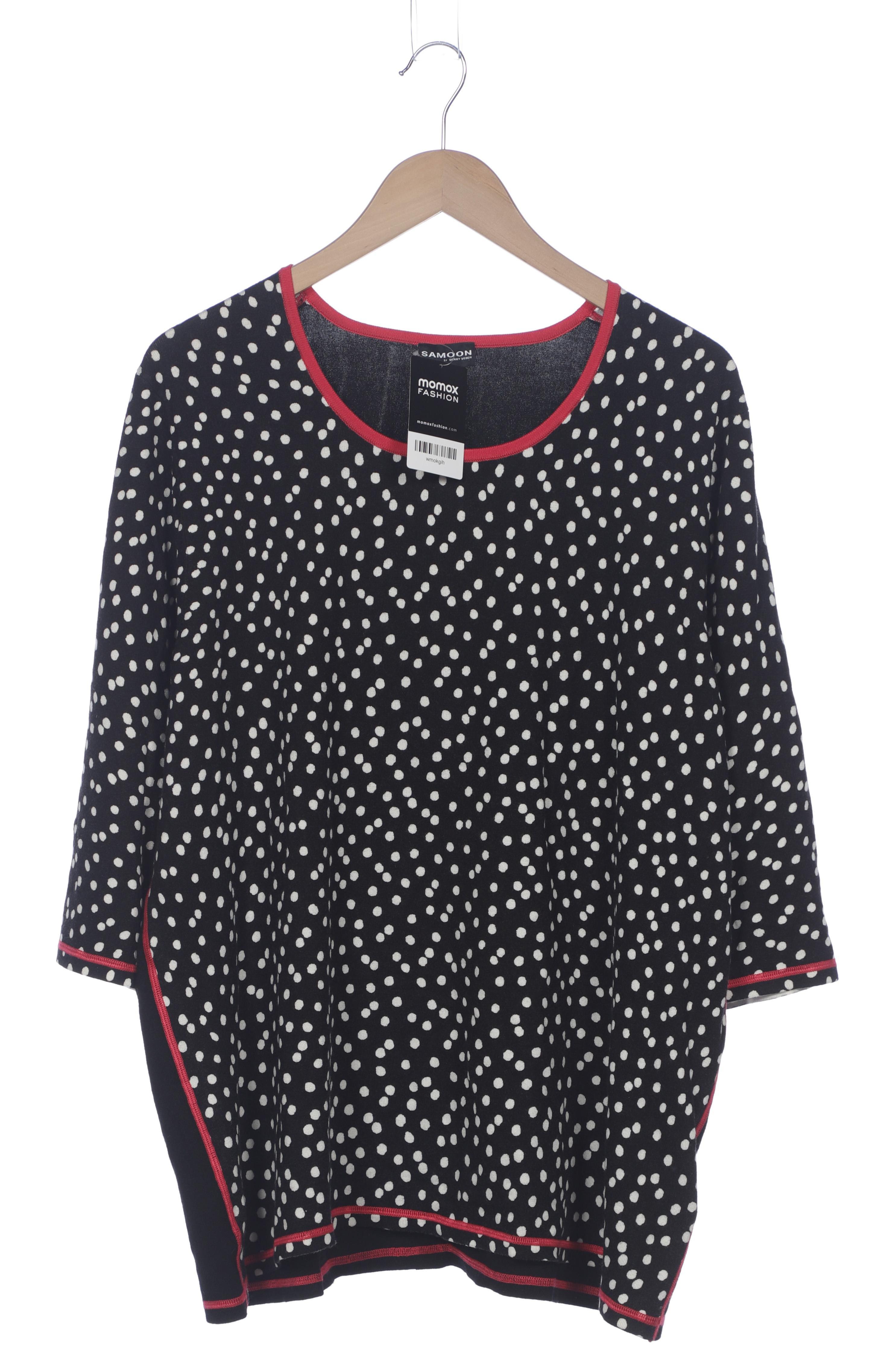 

Samoon by Gerry Weber Damen Pullover, schwarz, Gr. 48