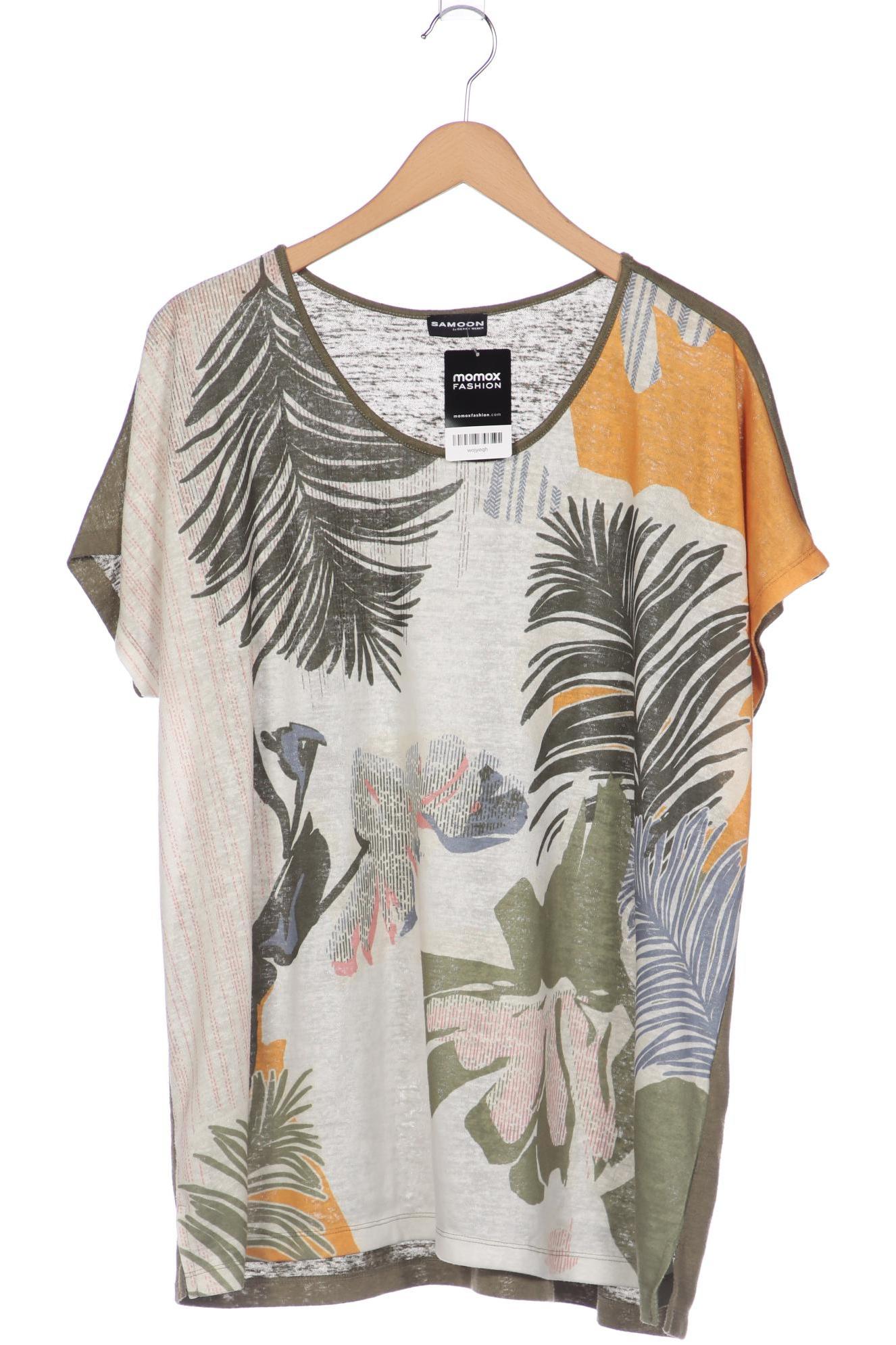 

Samoon by Gerry Weber Damen T-Shirt, grün, Gr. 50