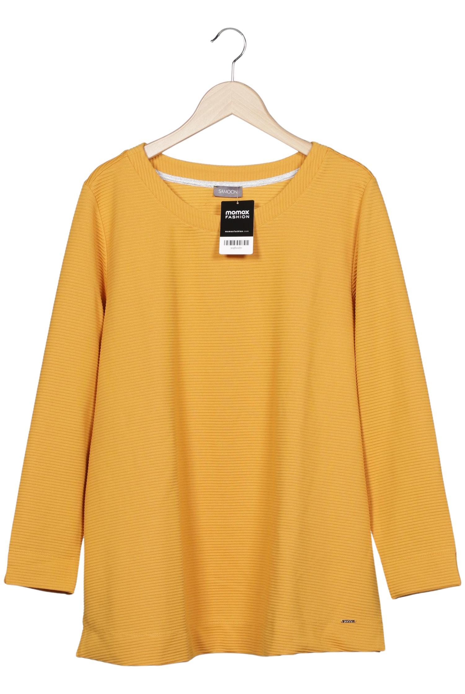 

Samoon by Gerry Weber Damen Sweatshirt, gelb, Gr. 48